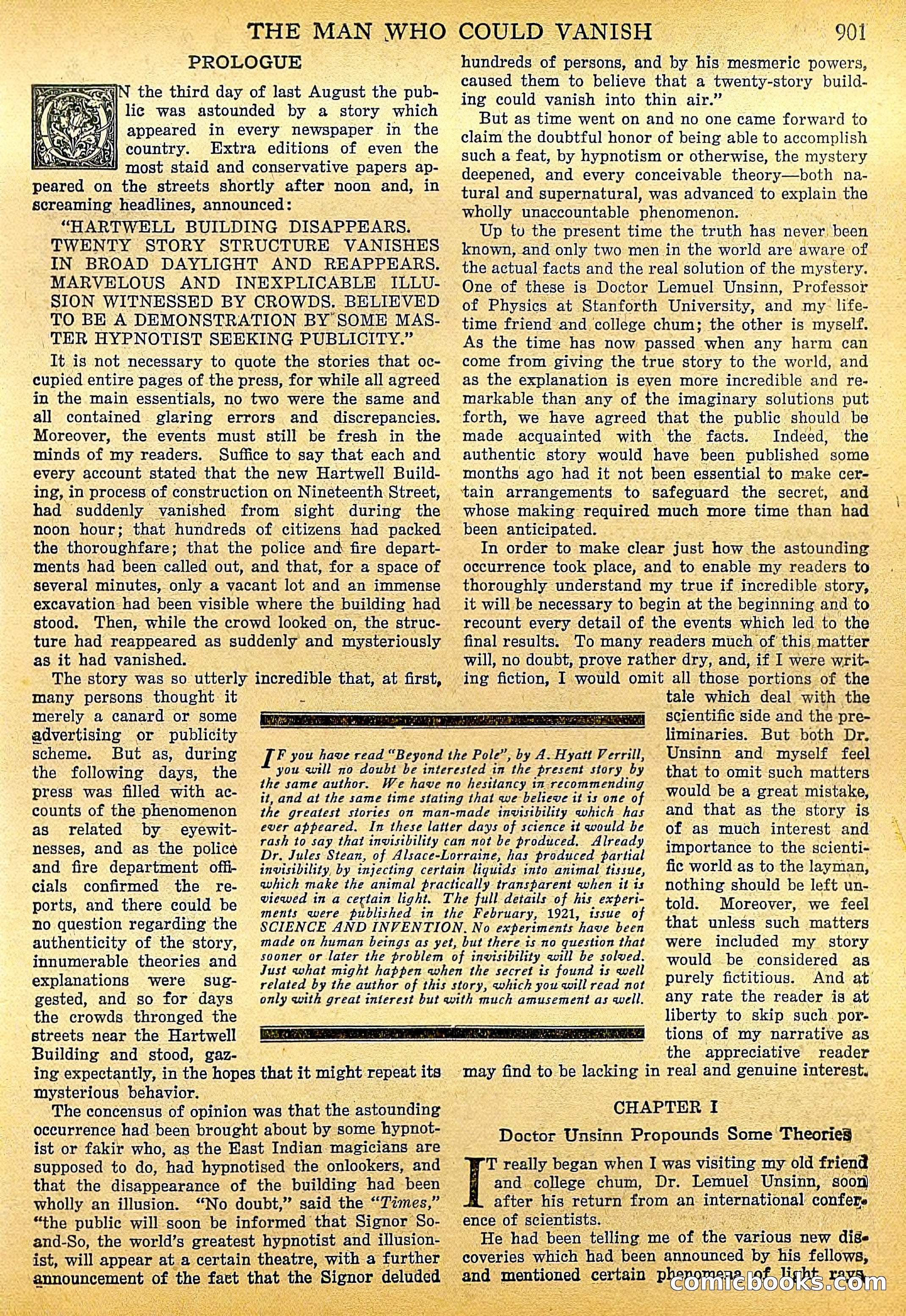 Amazing Stories, Vol. 1 No. 10 — page 30 of 107