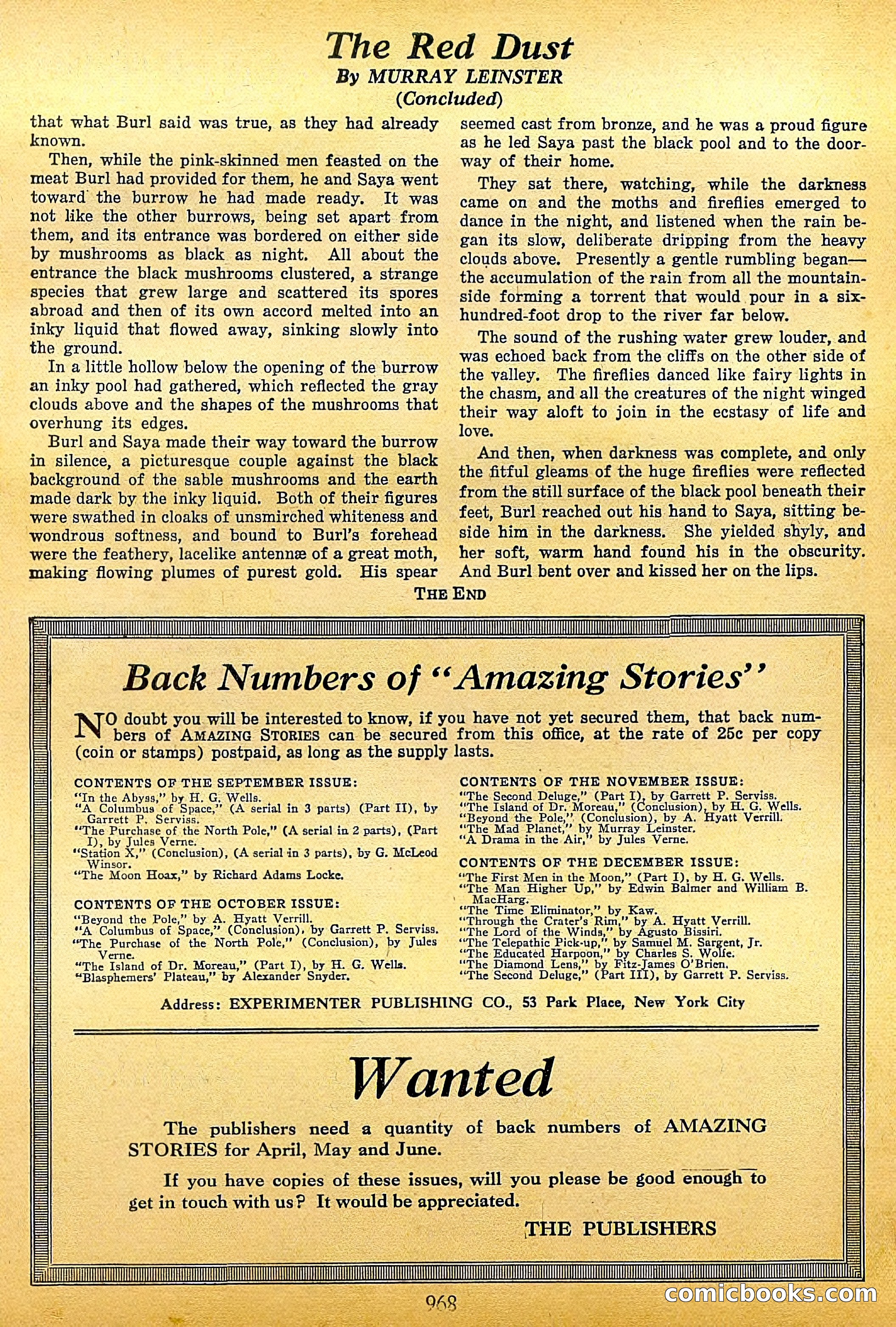 Amazing Stories, Vol. 1 No. 10 — page 97 of 107
