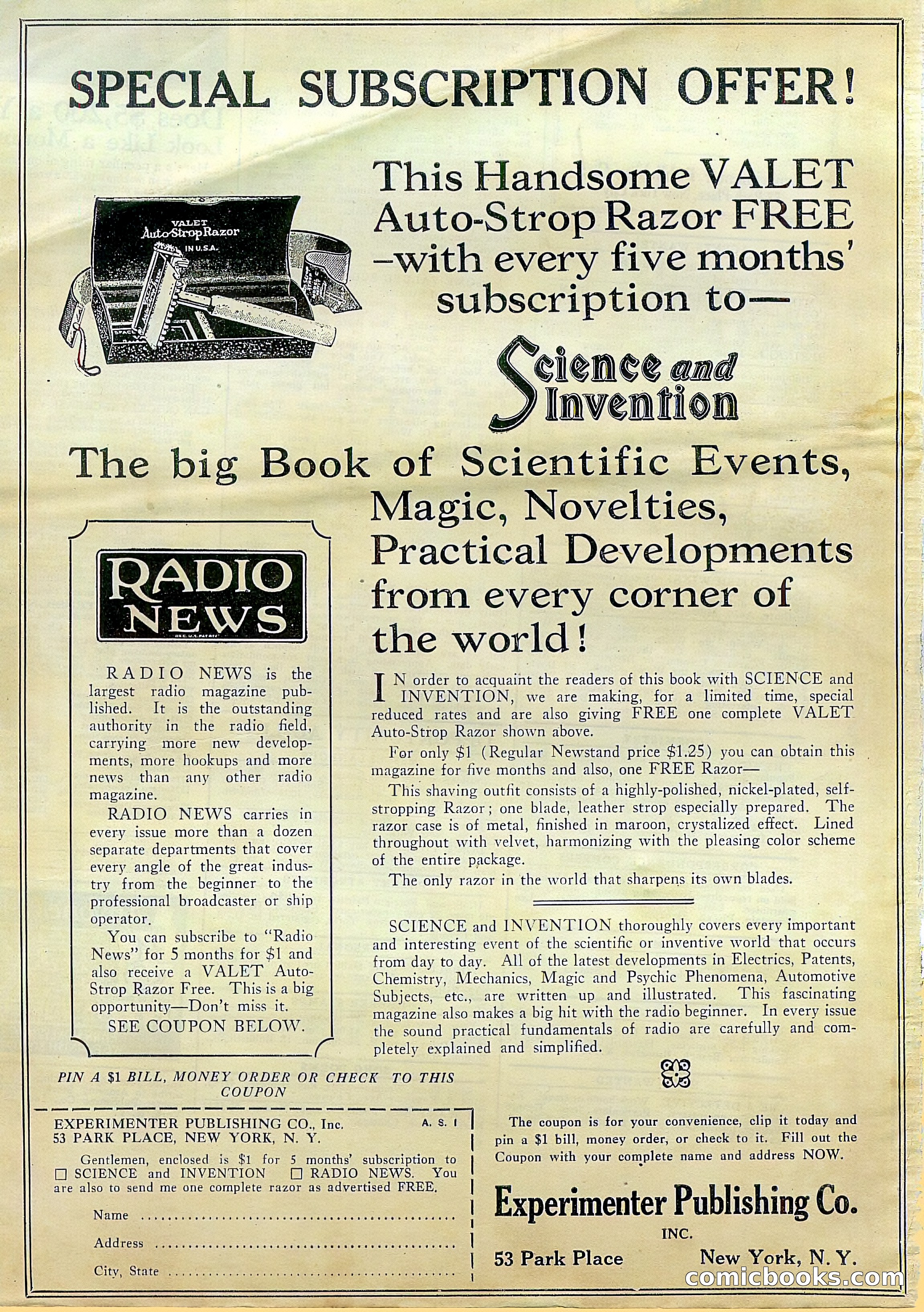 Amazing Stories, Vol. 1 No. 10 — page 105 of 107