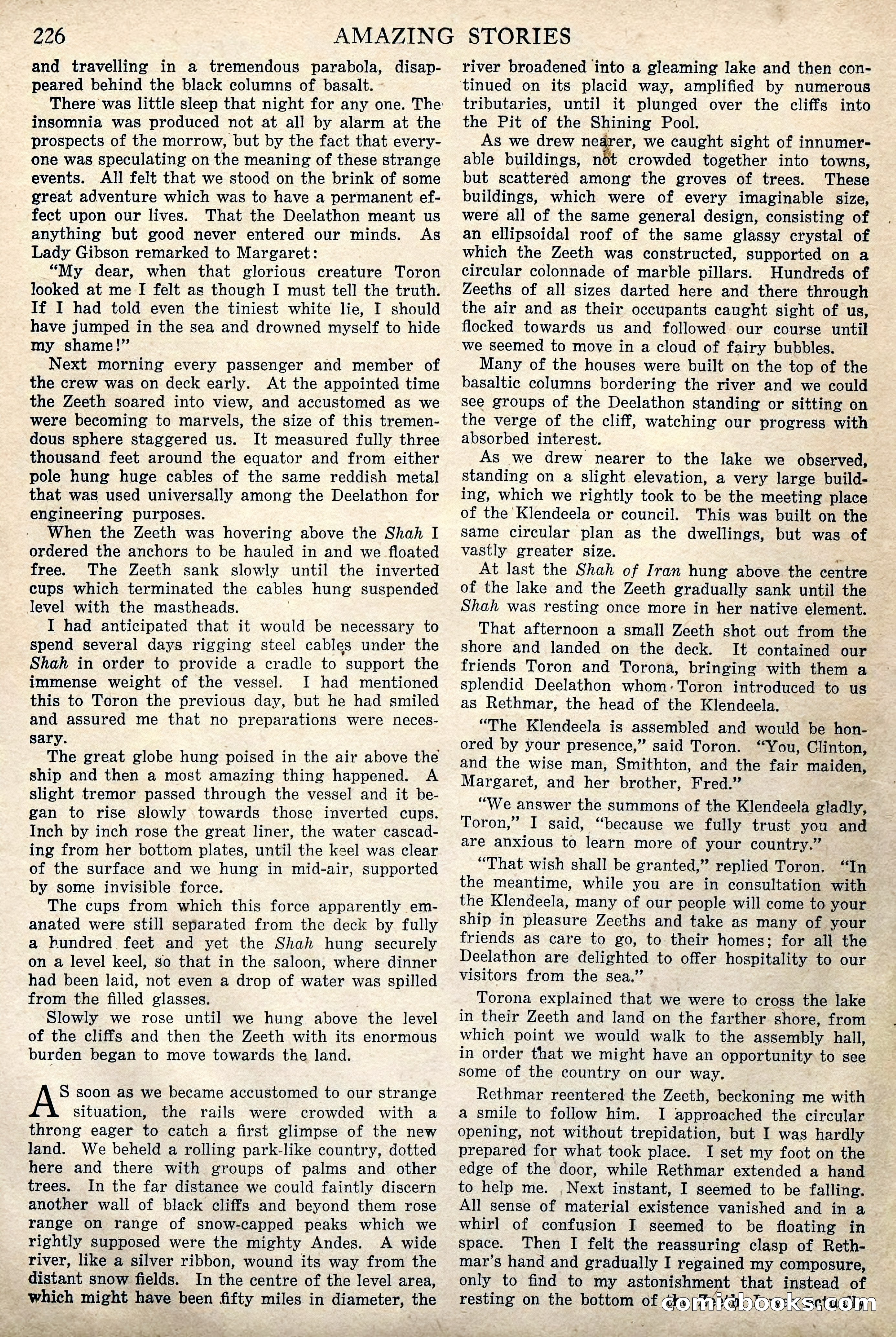 Amazing Stories, Vol. 2, No. 3 — page 20 of 108