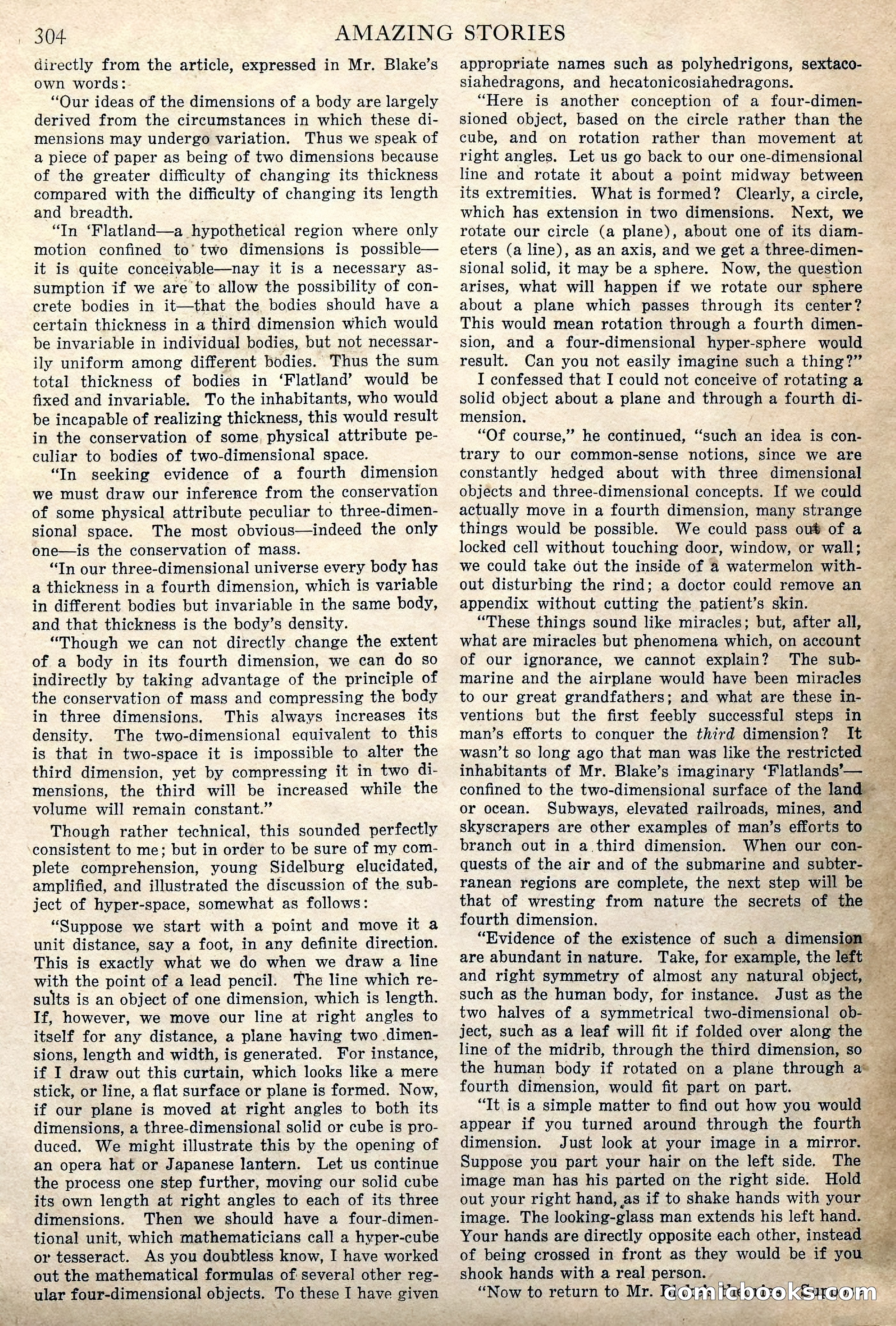 Amazing Stories, Vol. 2, No. 3 — page 98 of 108