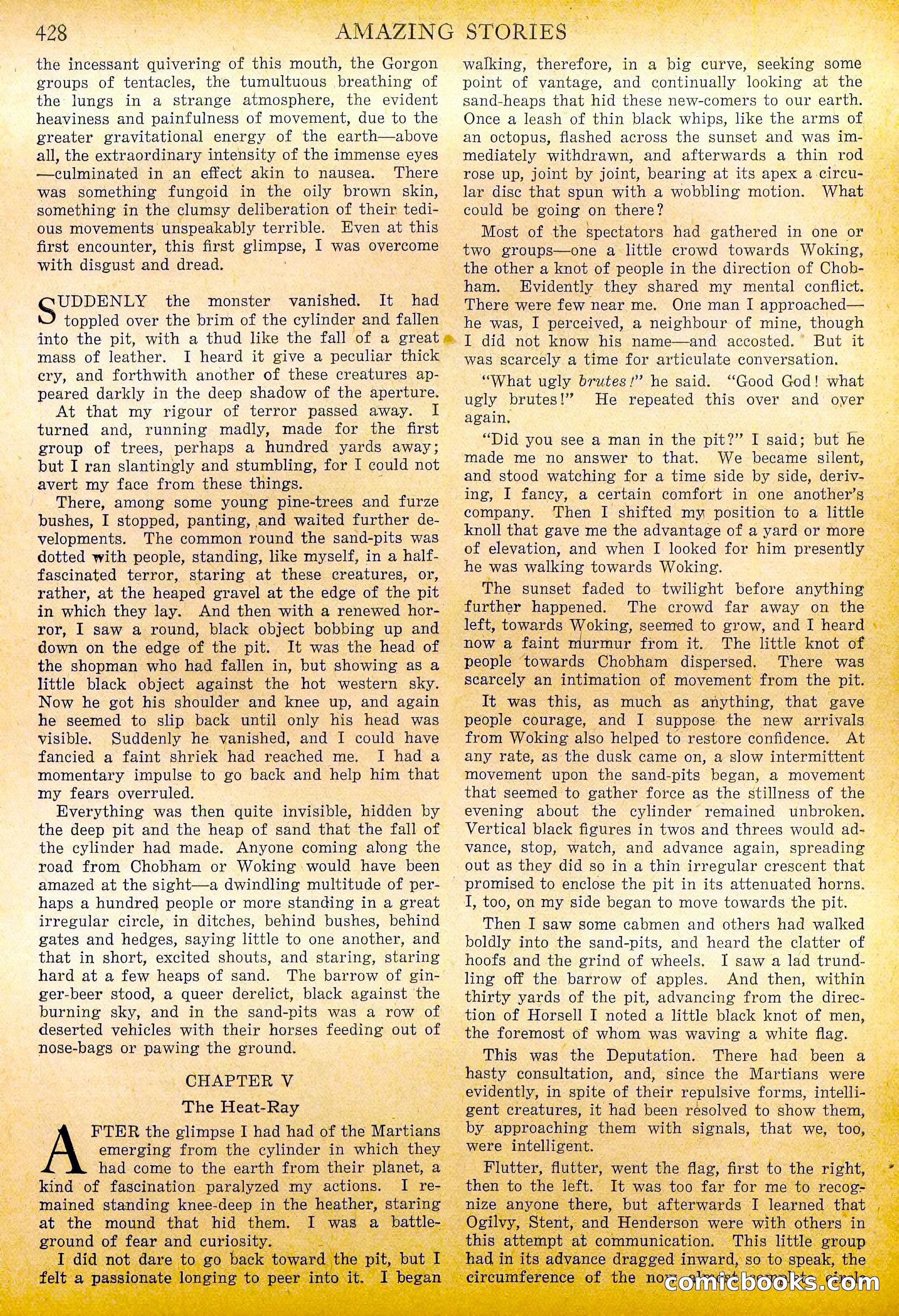 Amazing Stories, Vol. 2 No. 5 — page 13 of 107