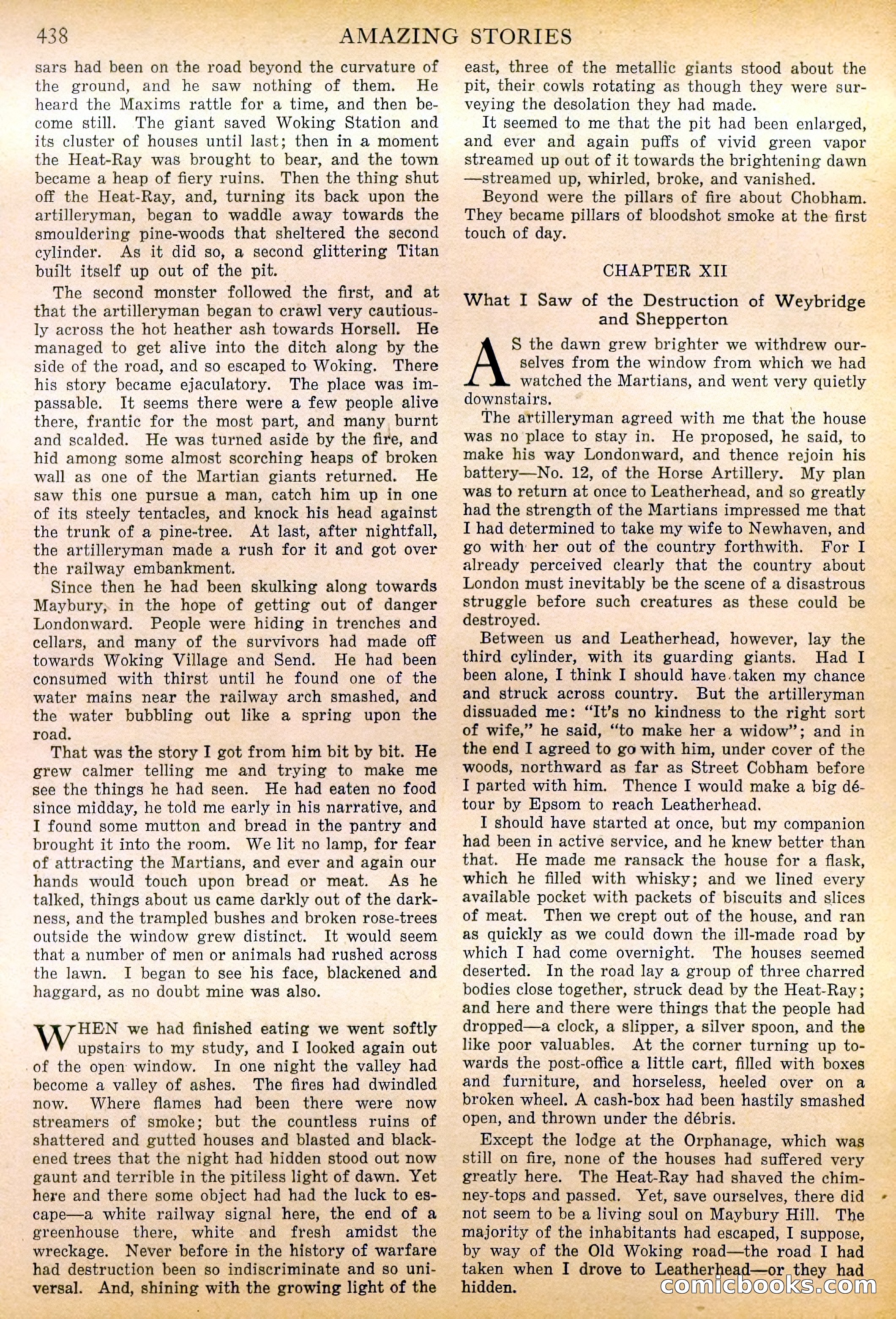 Amazing Stories, Vol. 2 No. 5 — page 23 of 107