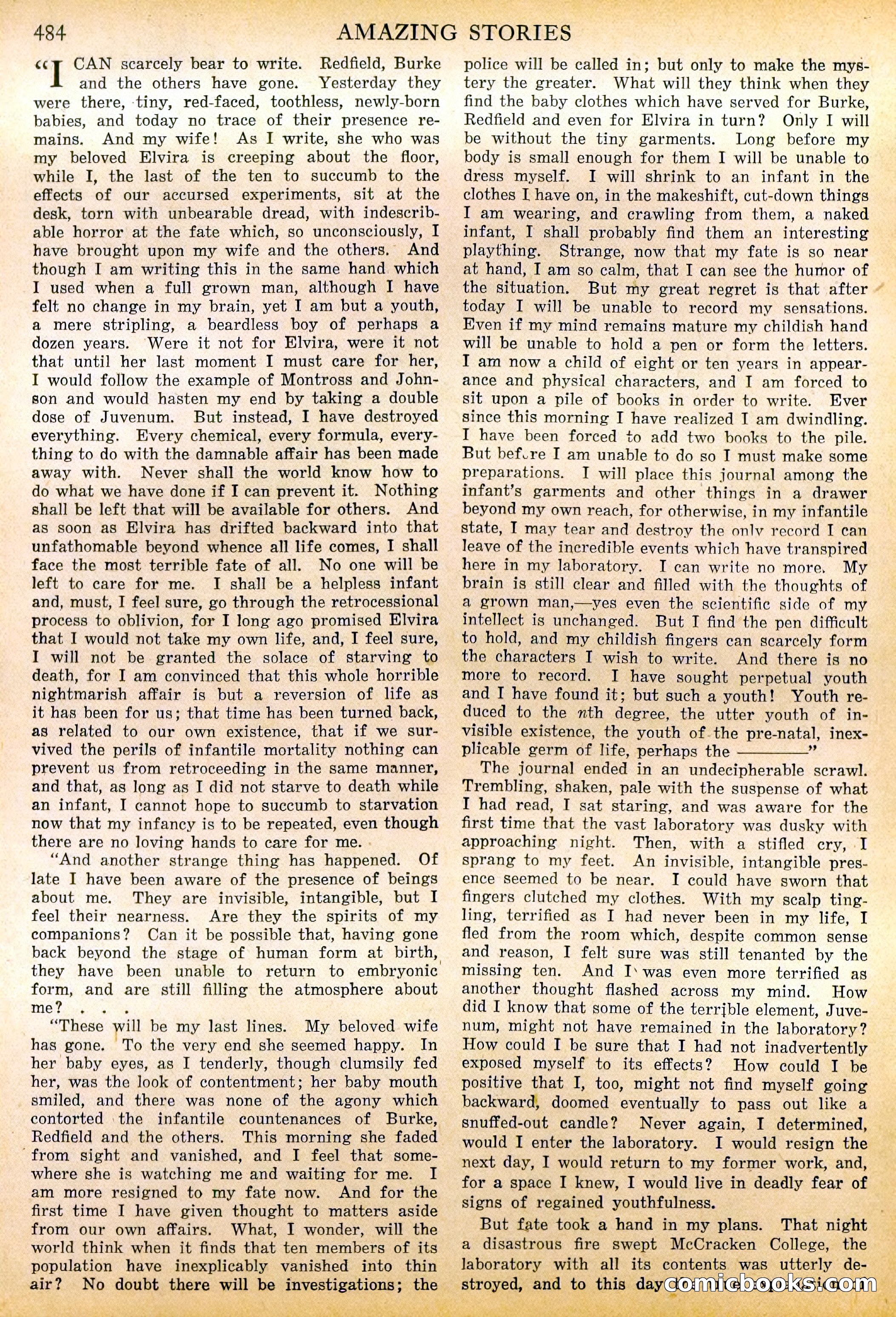 Amazing Stories, Vol. 2 No. 5 — page 69 of 107