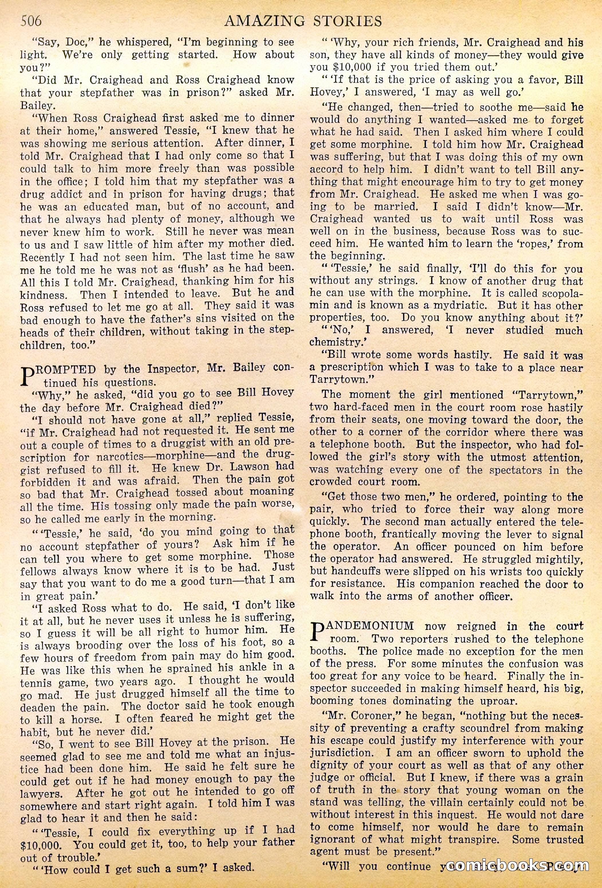Amazing Stories, Vol. 2 No. 5 — page 91 of 107