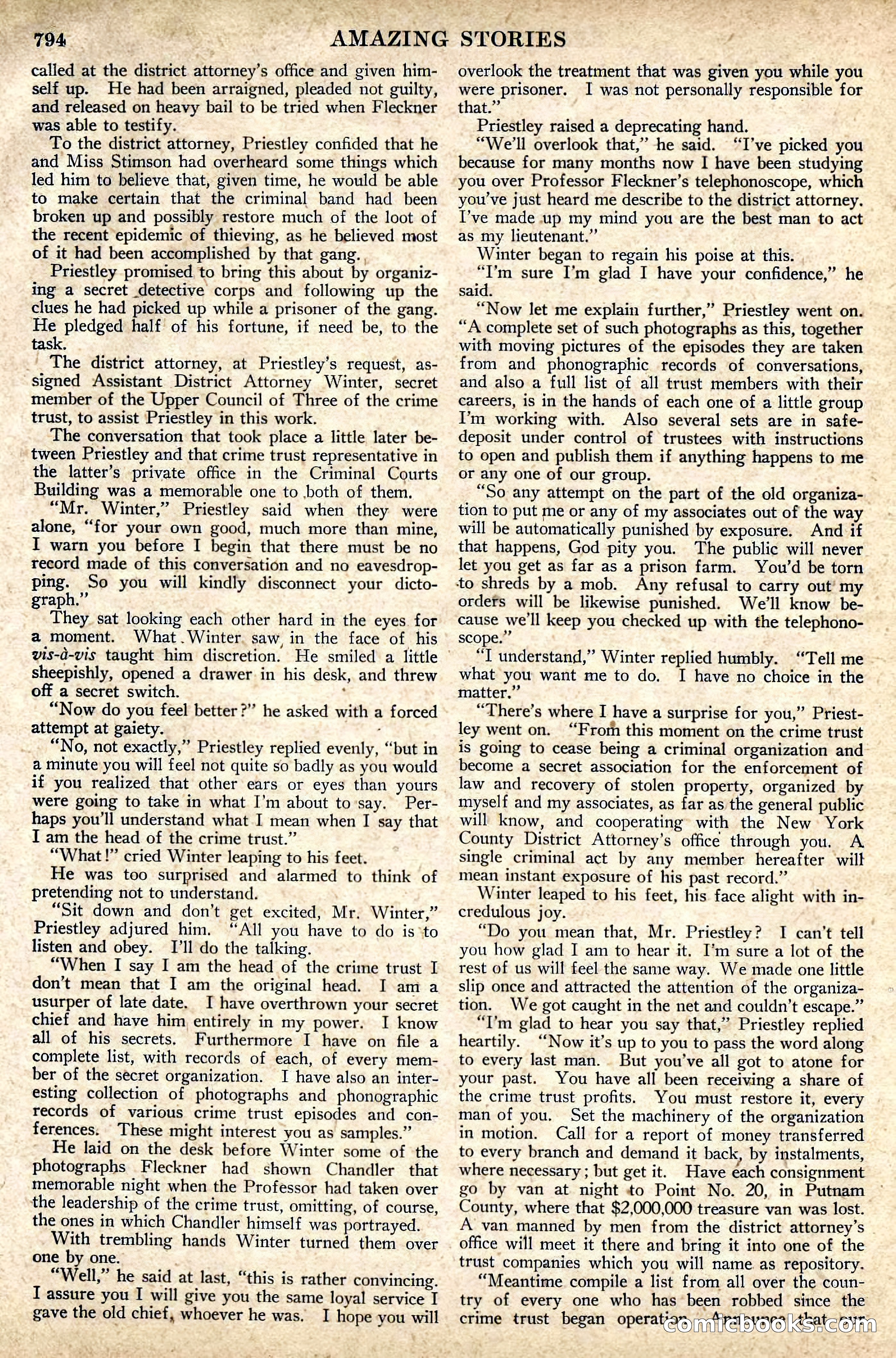 Amazing Stories, Vol. 2 No. 8 — page 76 of 102