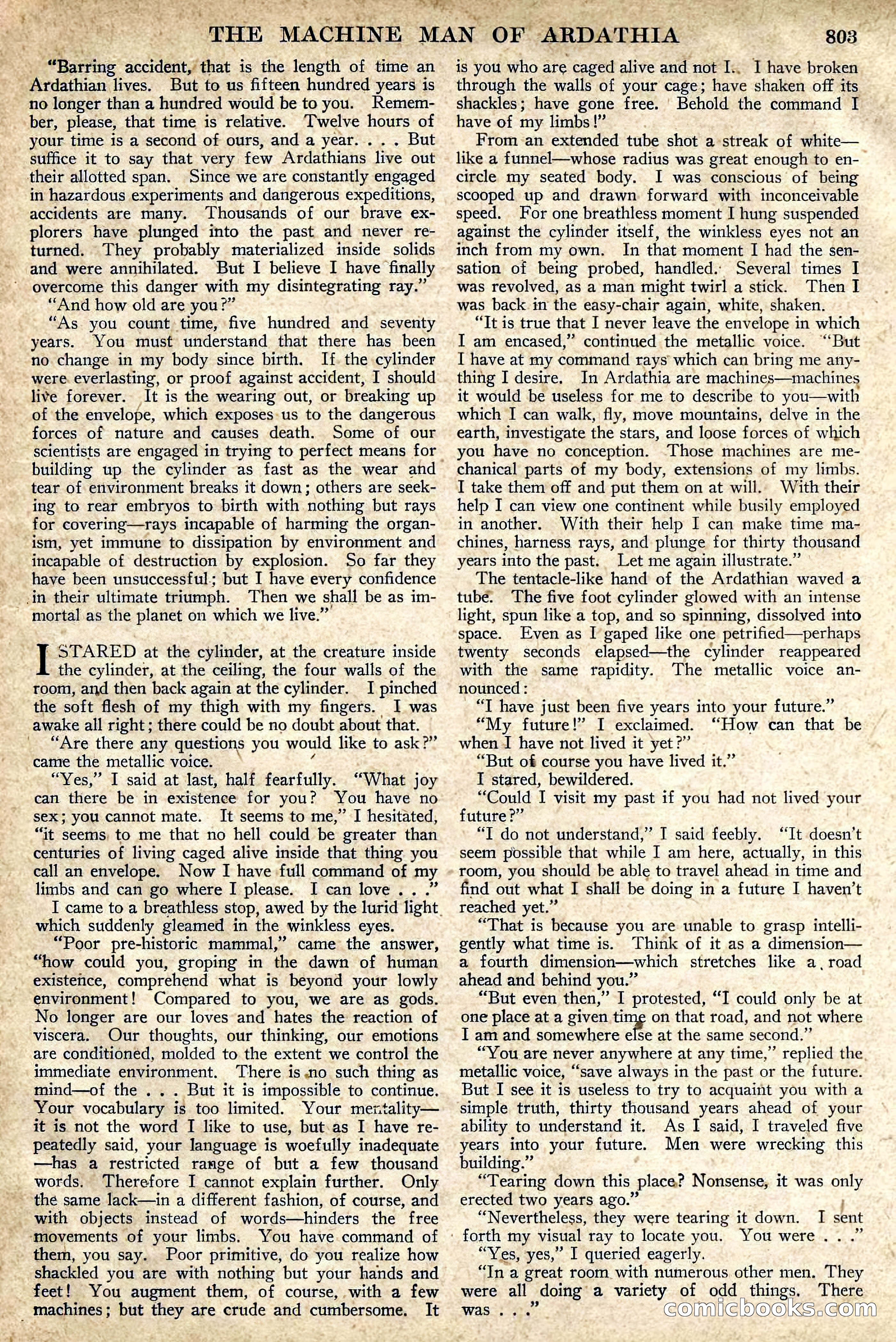 Amazing Stories, Vol. 2 No. 8 — page 85 of 102