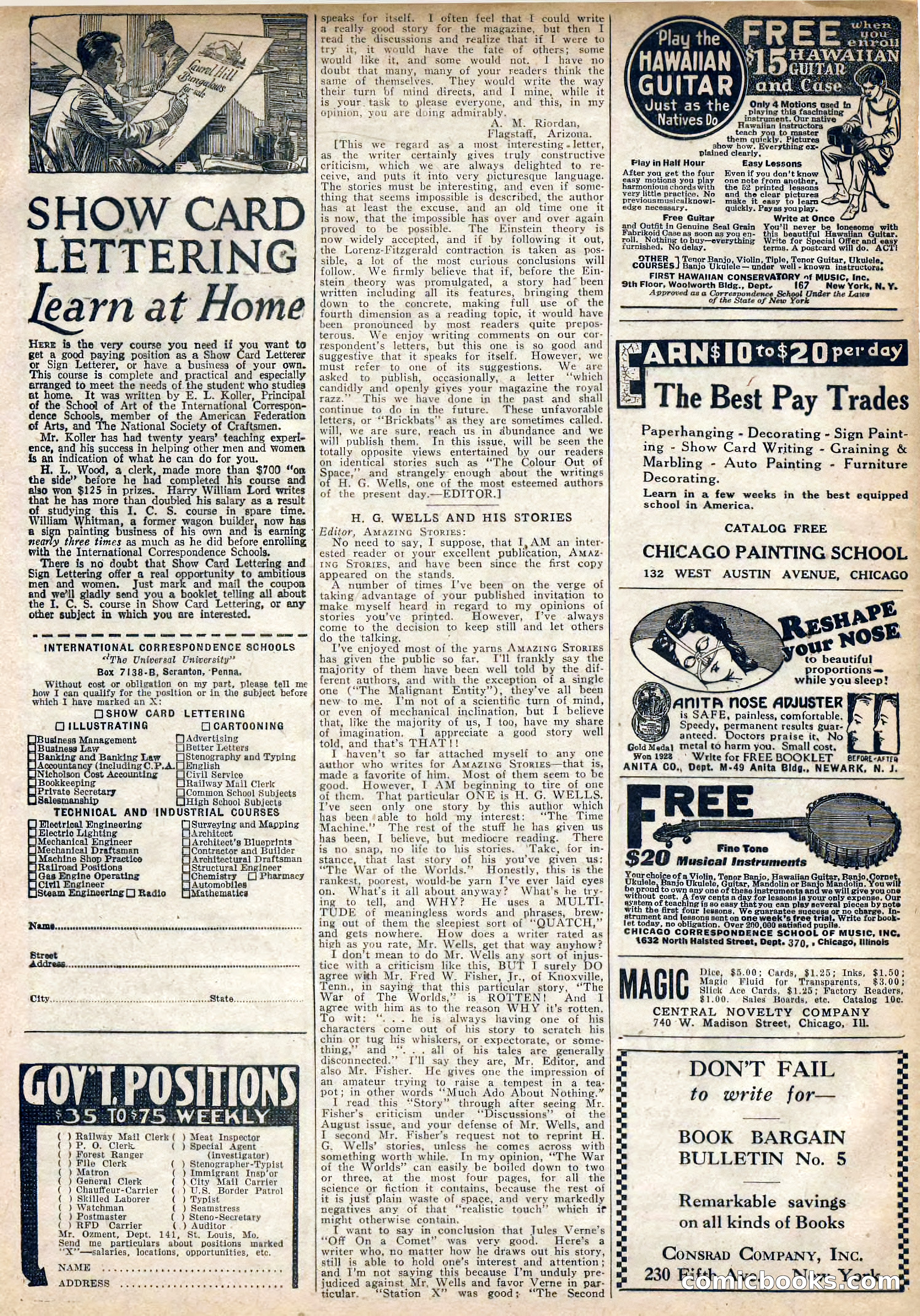Amazing Stories, Vol. 2 No. 8 — page 92 of 102