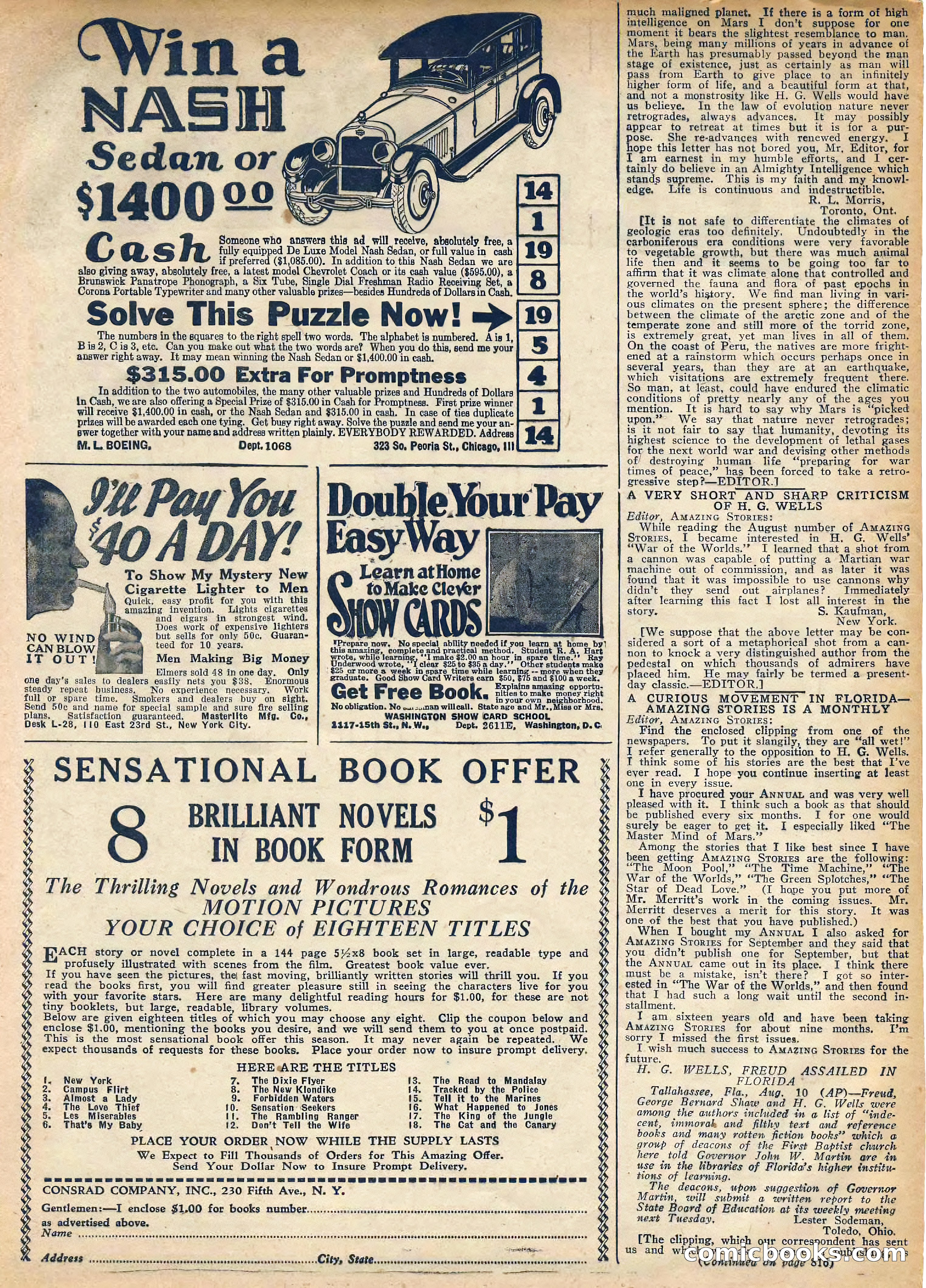 Amazing Stories, Vol. 2 No. 8 — page 96 of 102