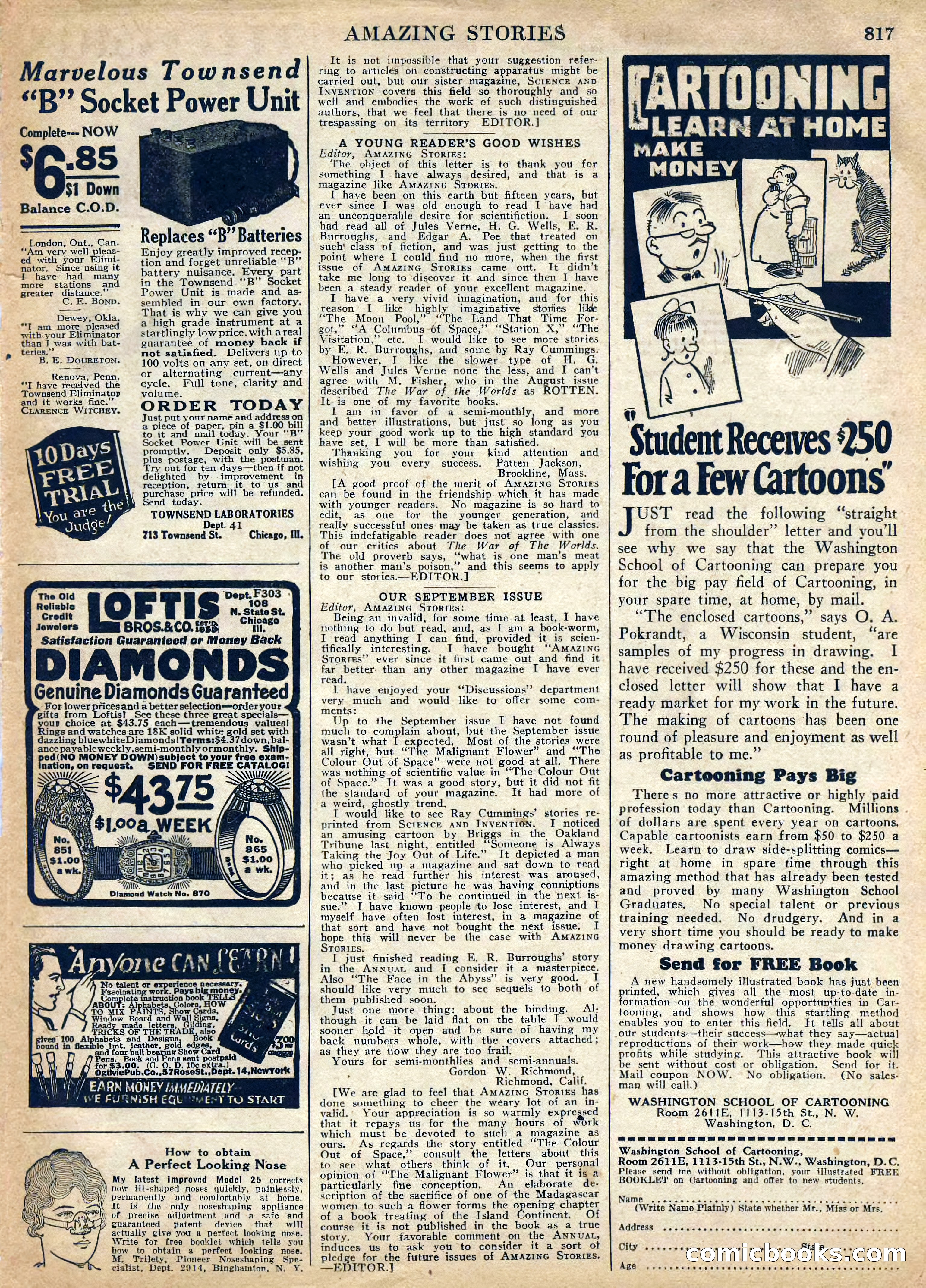 Amazing Stories, Vol. 2 No. 8 — page 99 of 102