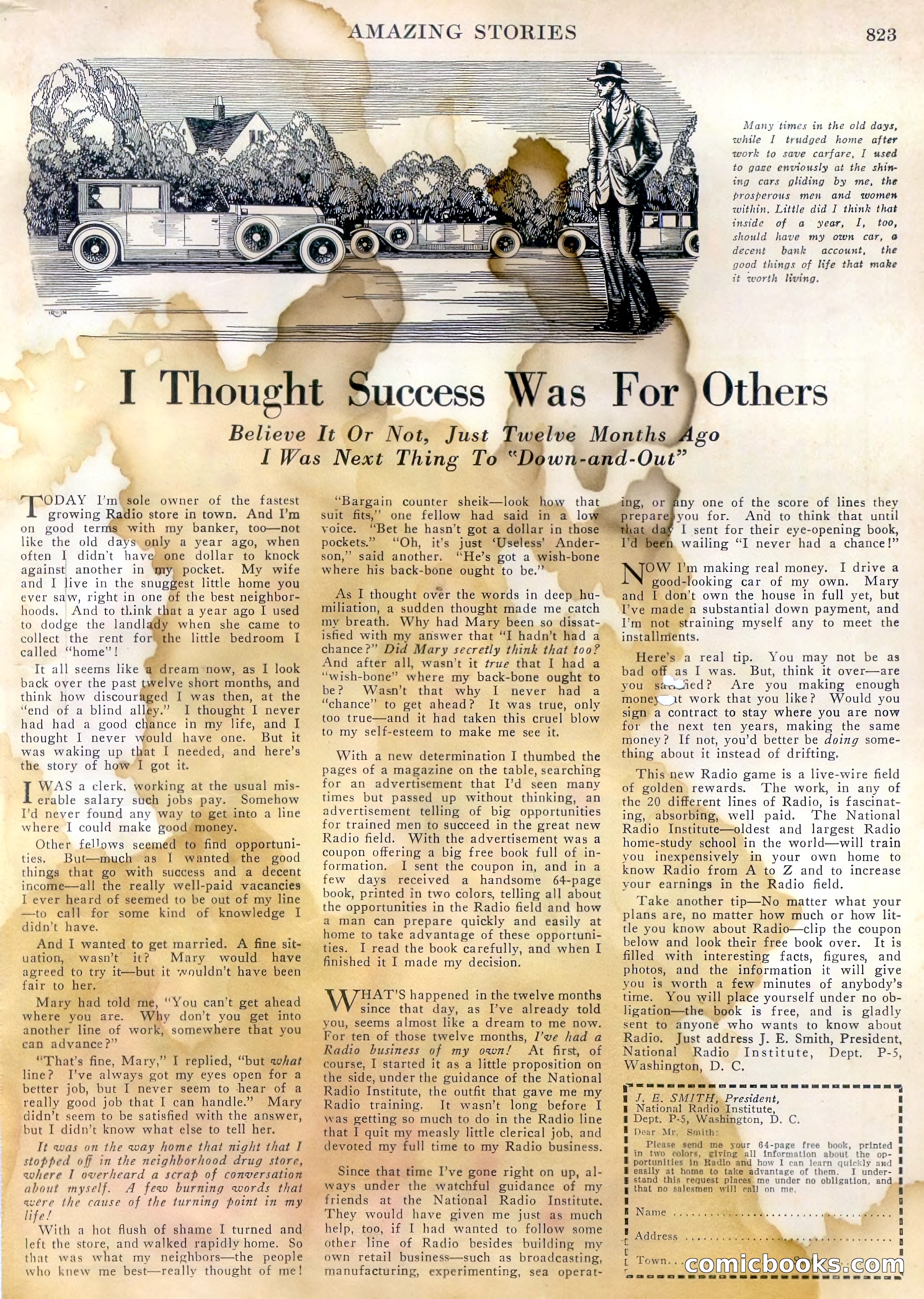 Amazing Stories, Vol. 2, No. 9 — page 5 of 104