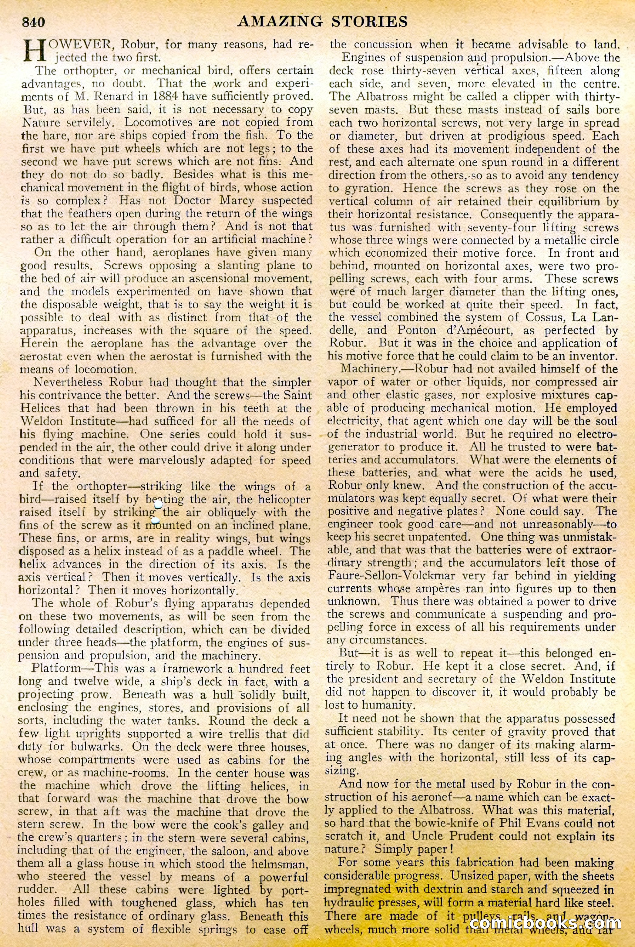 Amazing Stories, Vol. 2, No. 9 — page 22 of 104