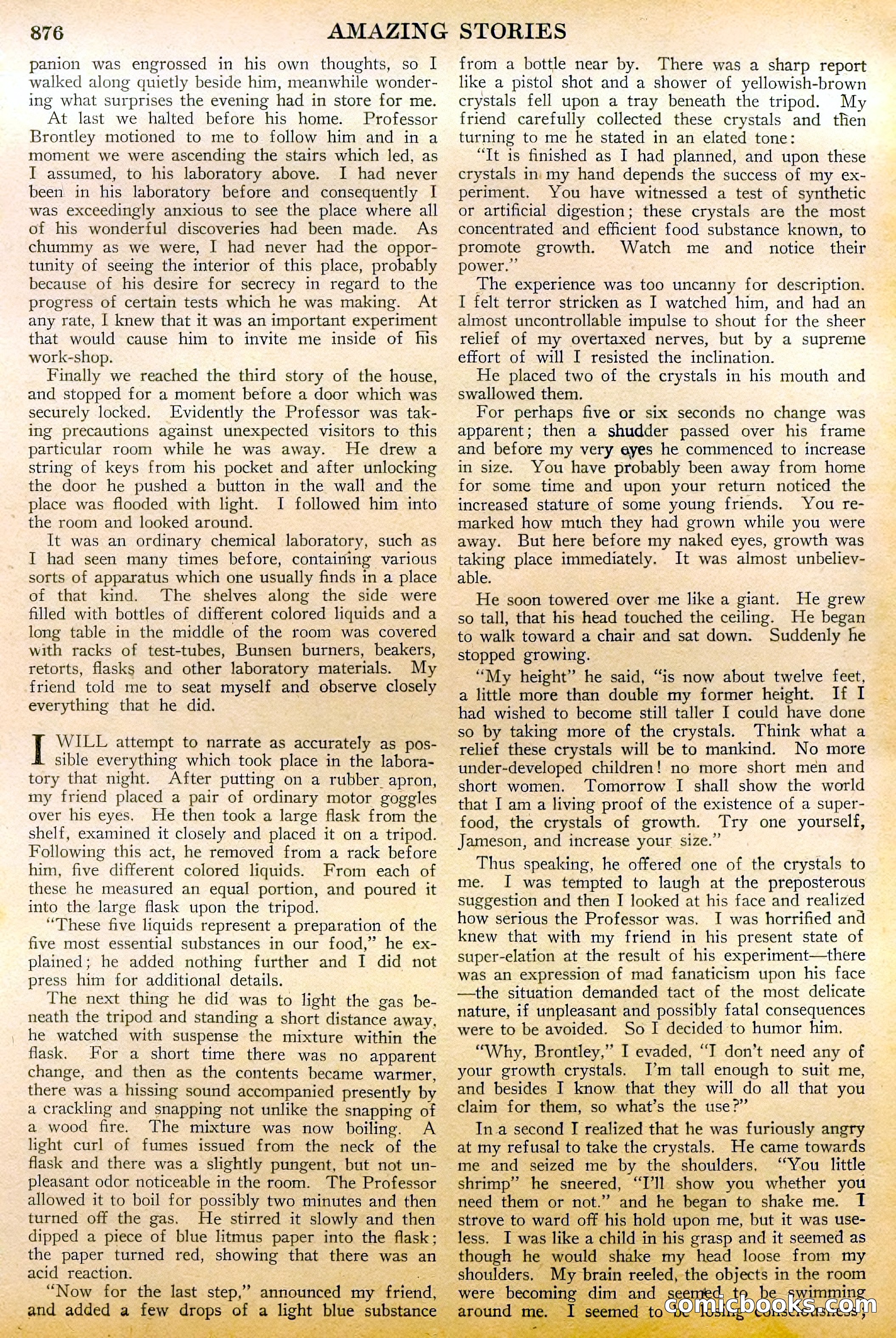 Amazing Stories, Vol. 2, No. 9 — page 58 of 104