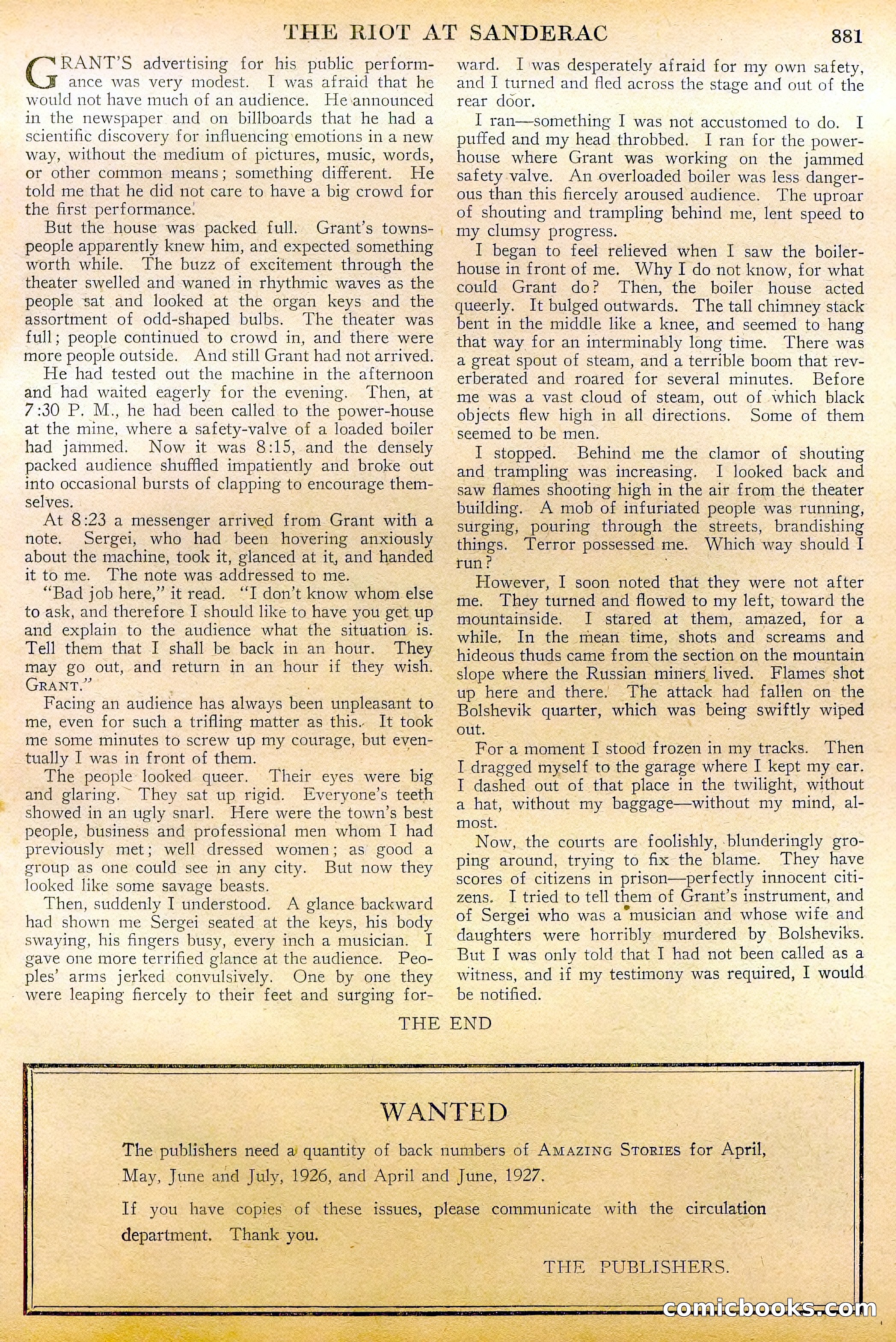 Amazing Stories, Vol. 2, No. 9 — page 63 of 104