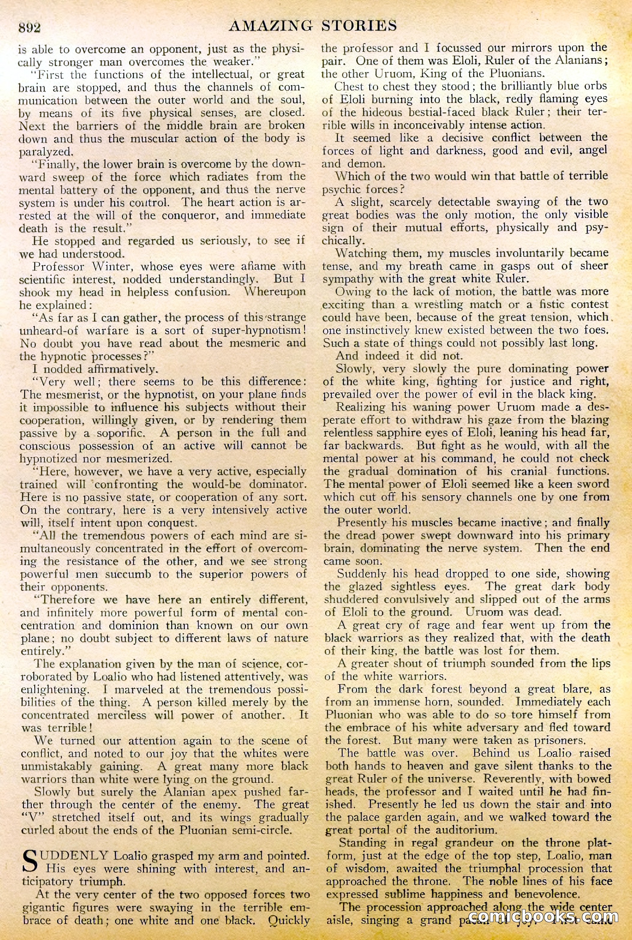 Amazing Stories, Vol. 2, No. 9 — page 74 of 104