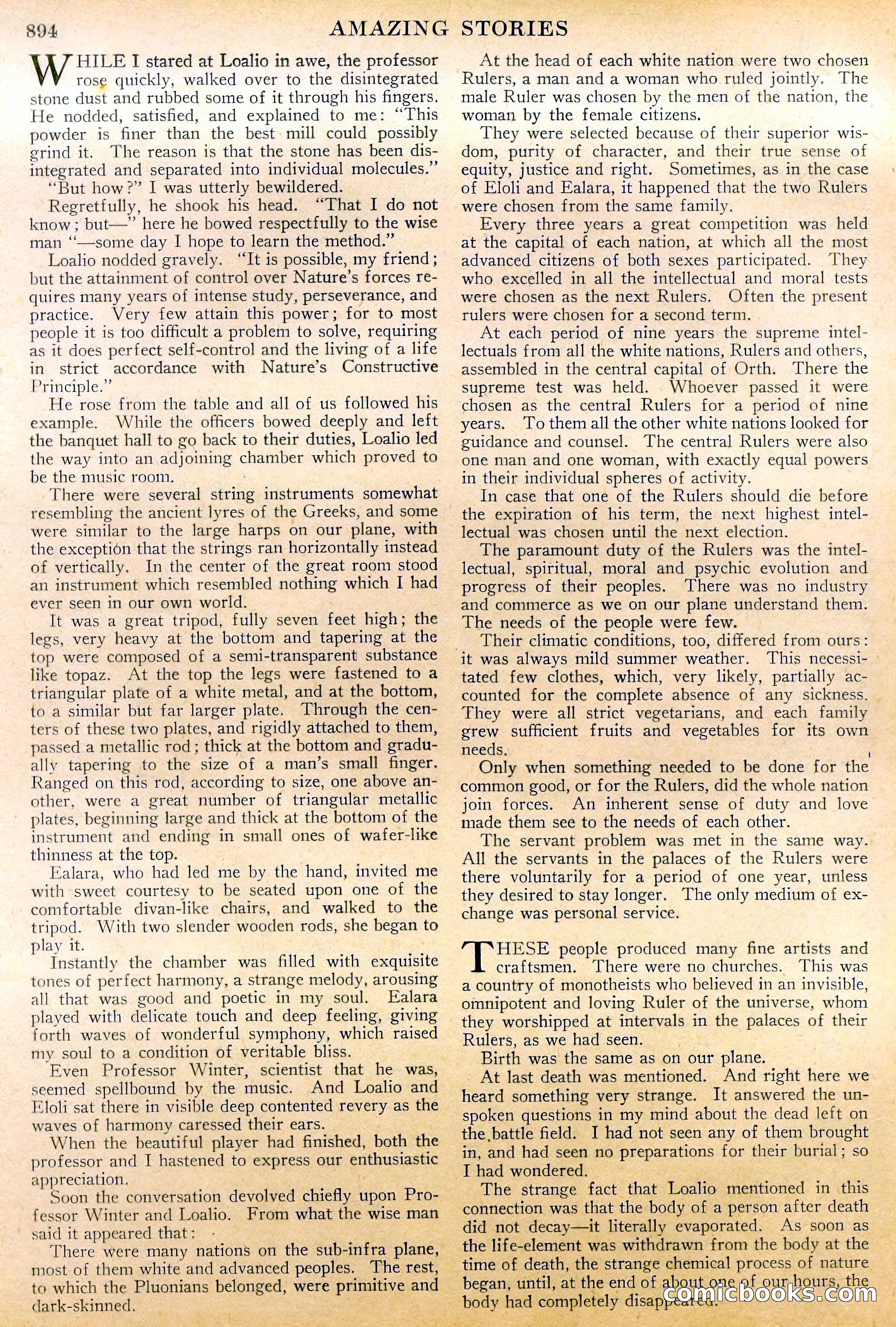 Amazing Stories, Vol. 2, No. 9 — page 76 of 104