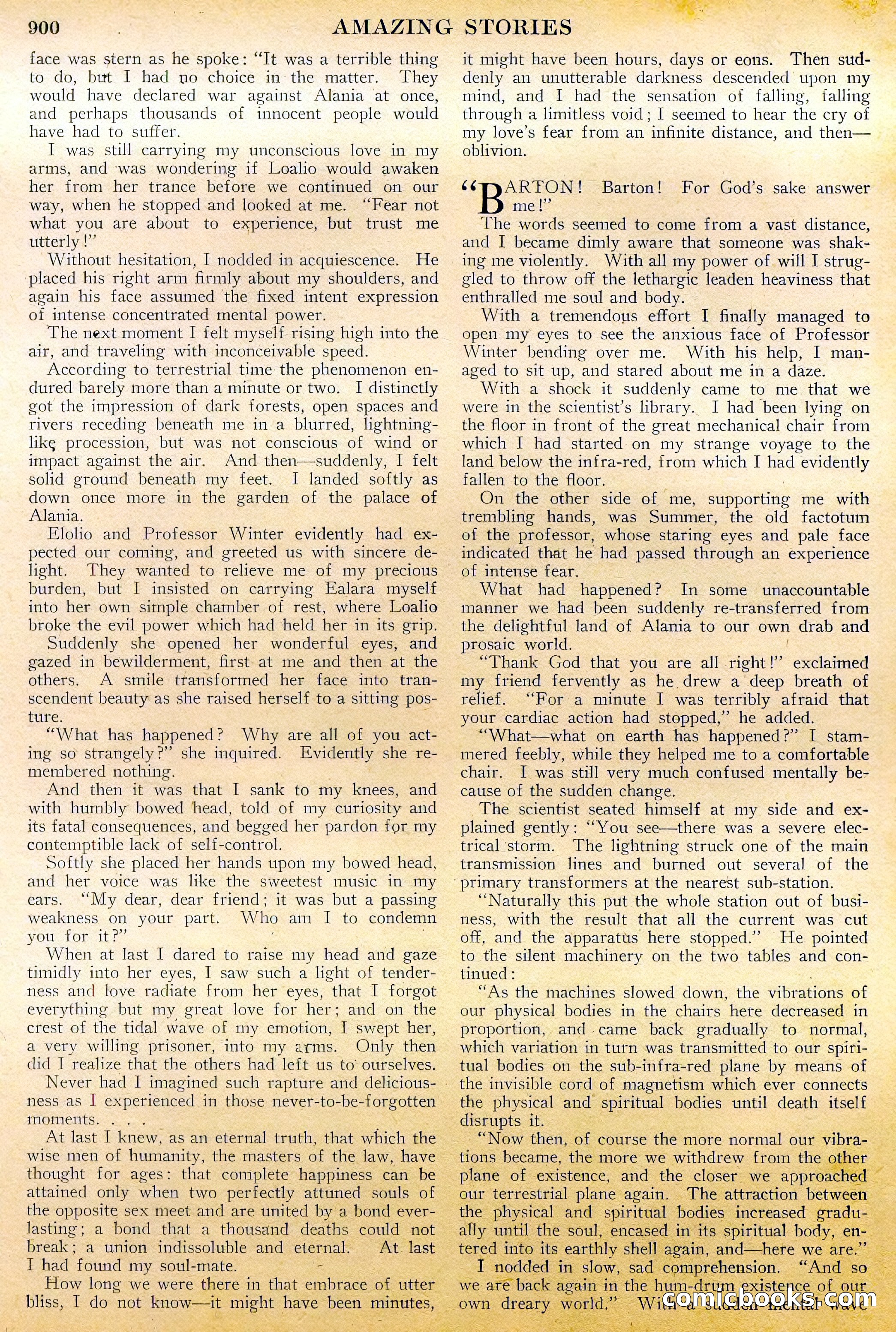 Amazing Stories, Vol. 2, No. 9 — page 82 of 104