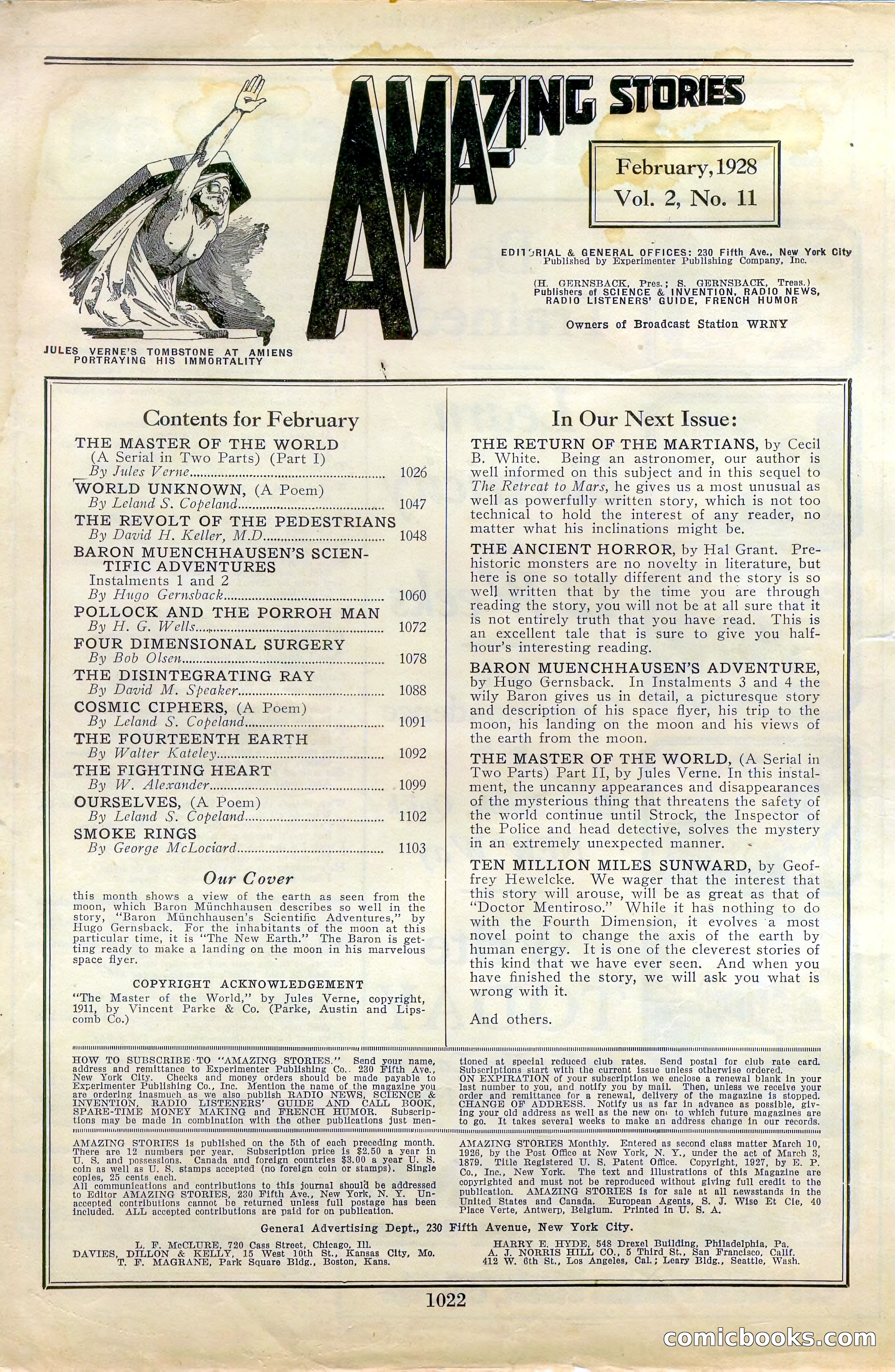 Amazing Stories, Vol. 2 No. 11 — page 3 of 103