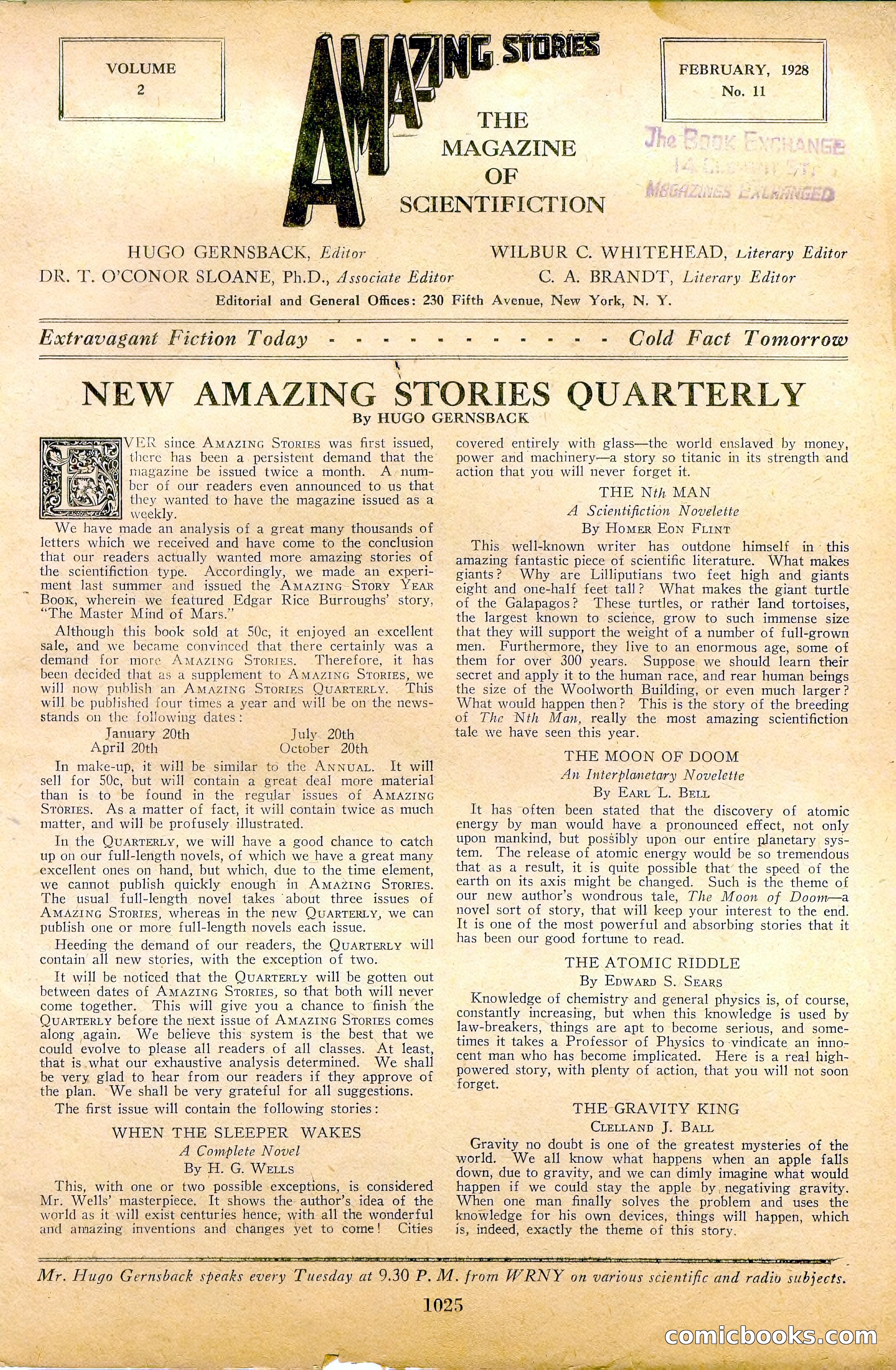 Amazing Stories, Vol. 2 No. 11 — page 6 of 103