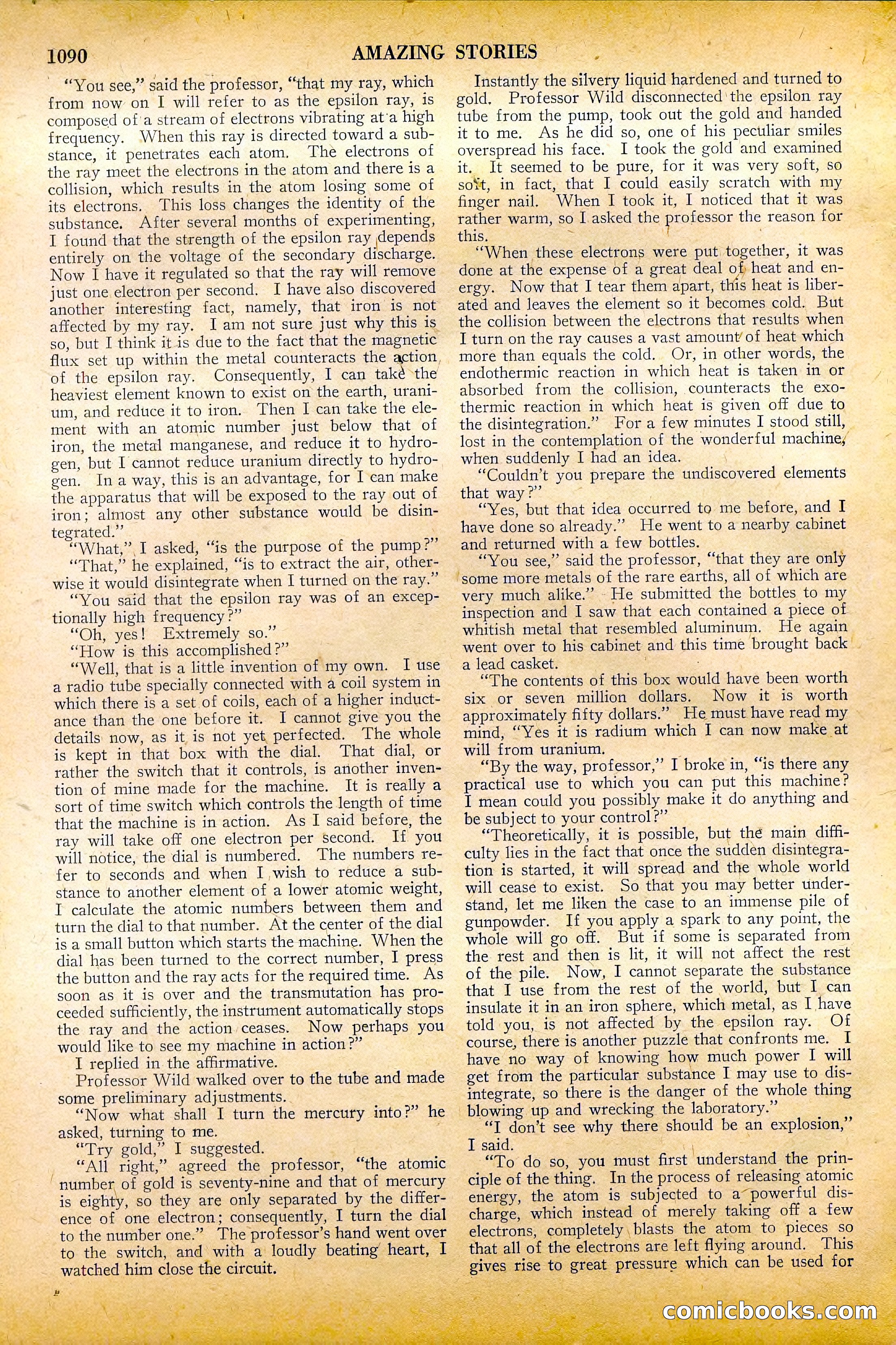 Amazing Stories, Vol. 2 No. 11 — page 71 of 103