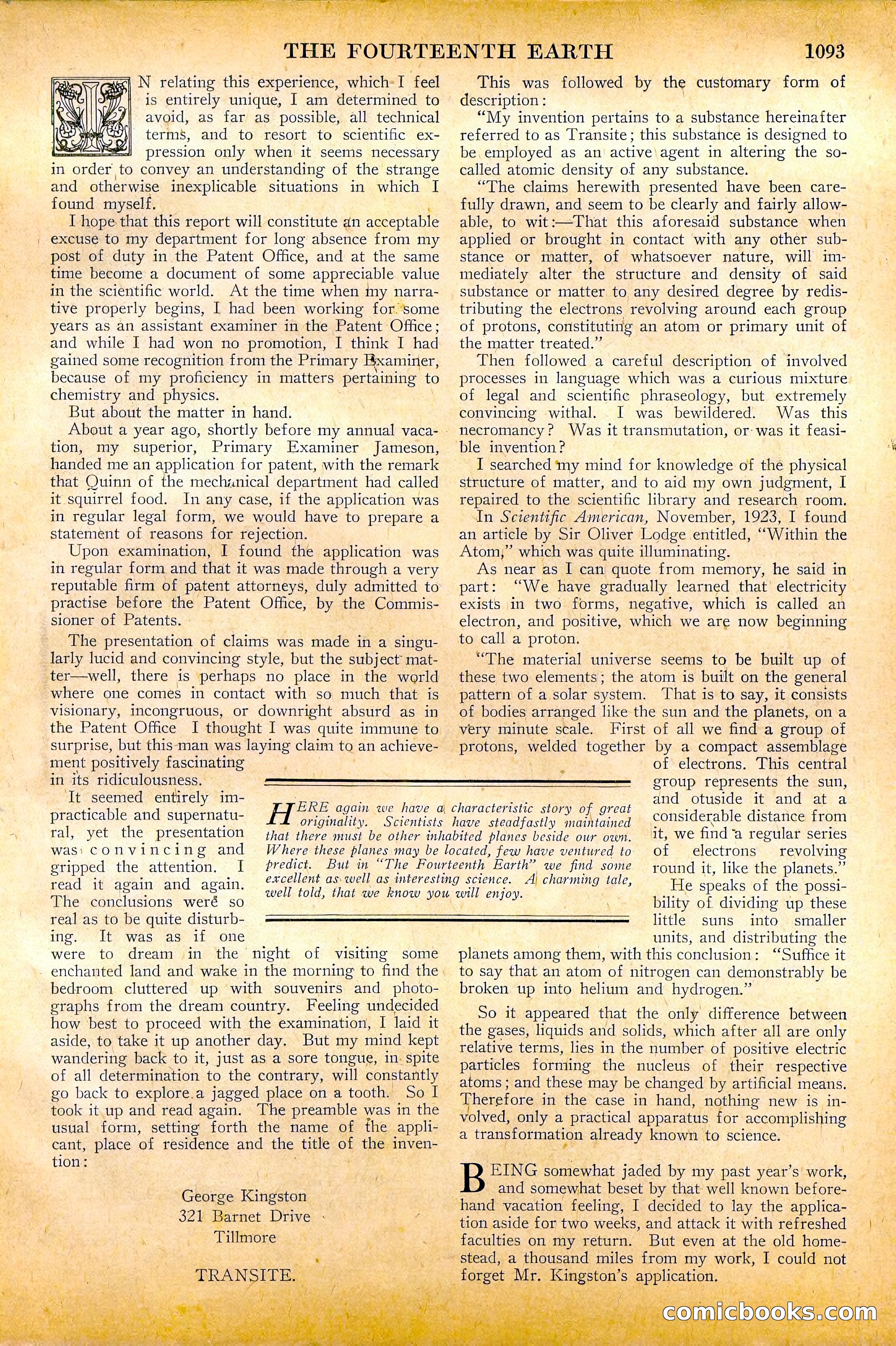Amazing Stories, Vol. 2 No. 11 — page 74 of 103
