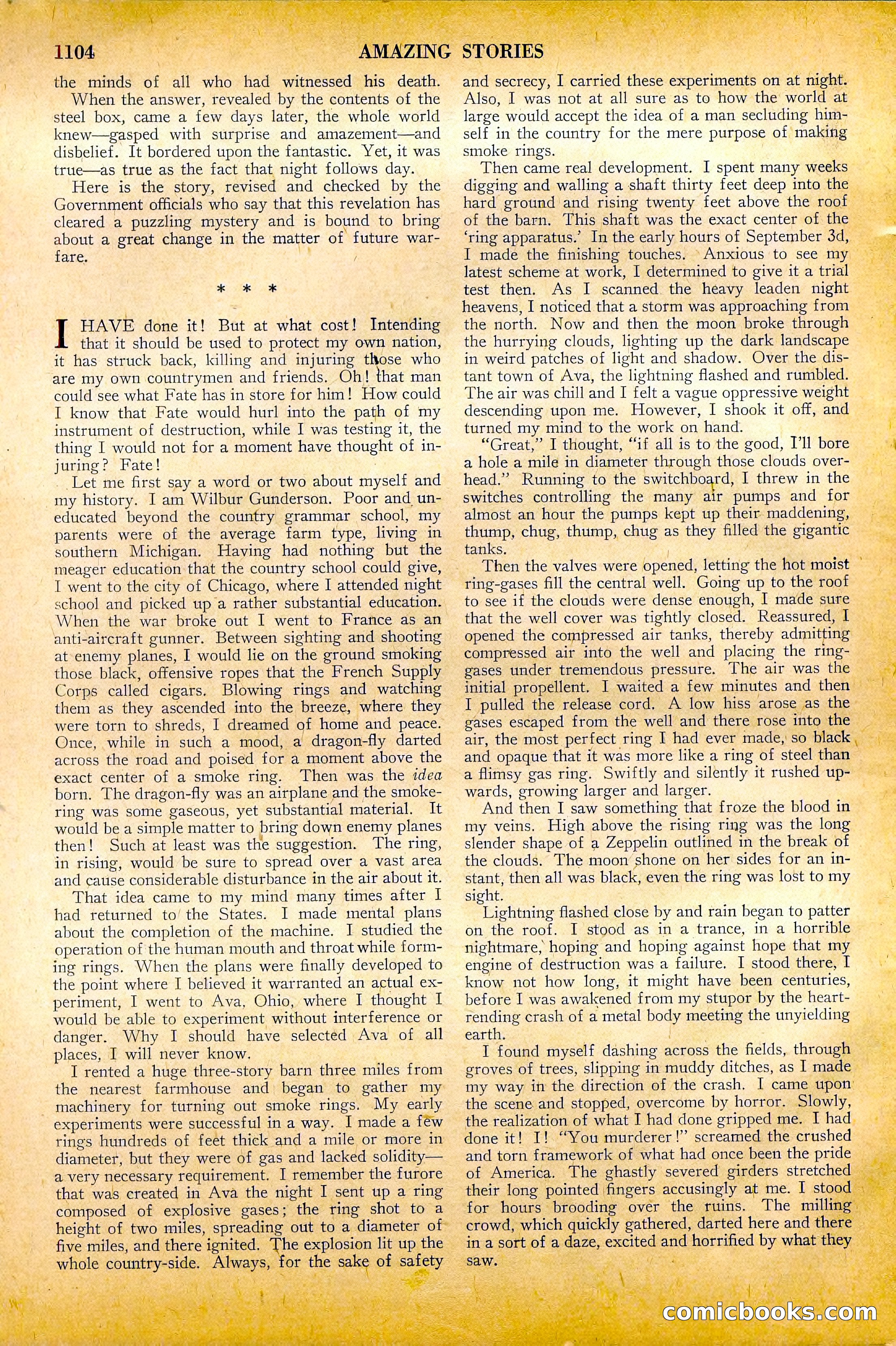 Amazing Stories, Vol. 2 No. 11 — page 85 of 103