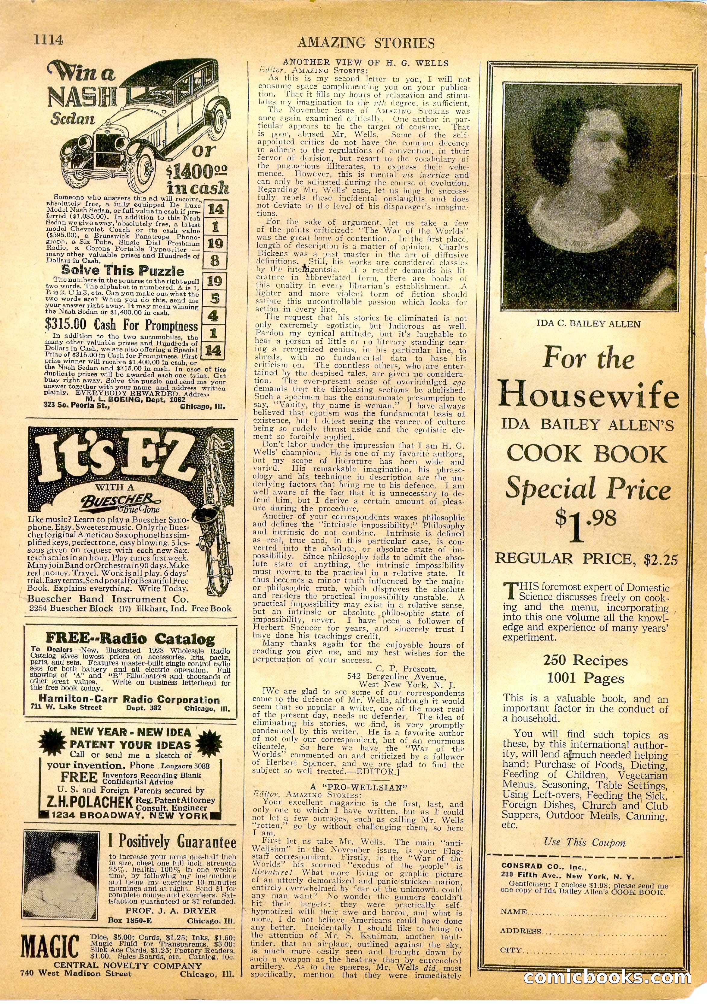 Amazing Stories, Vol. 2 No. 11 — page 95 of 103