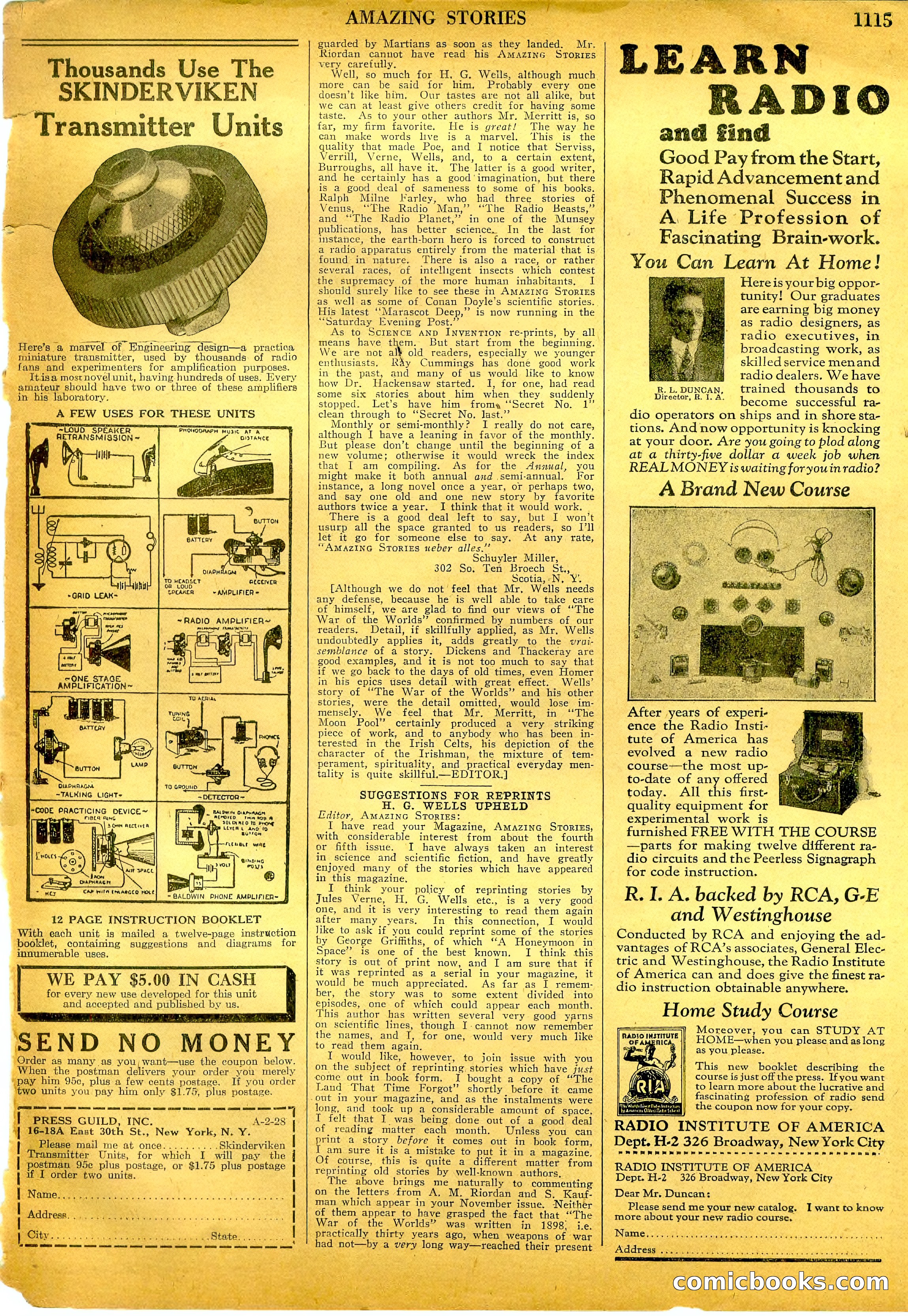 Amazing Stories, Vol. 2 No. 11 — page 96 of 103