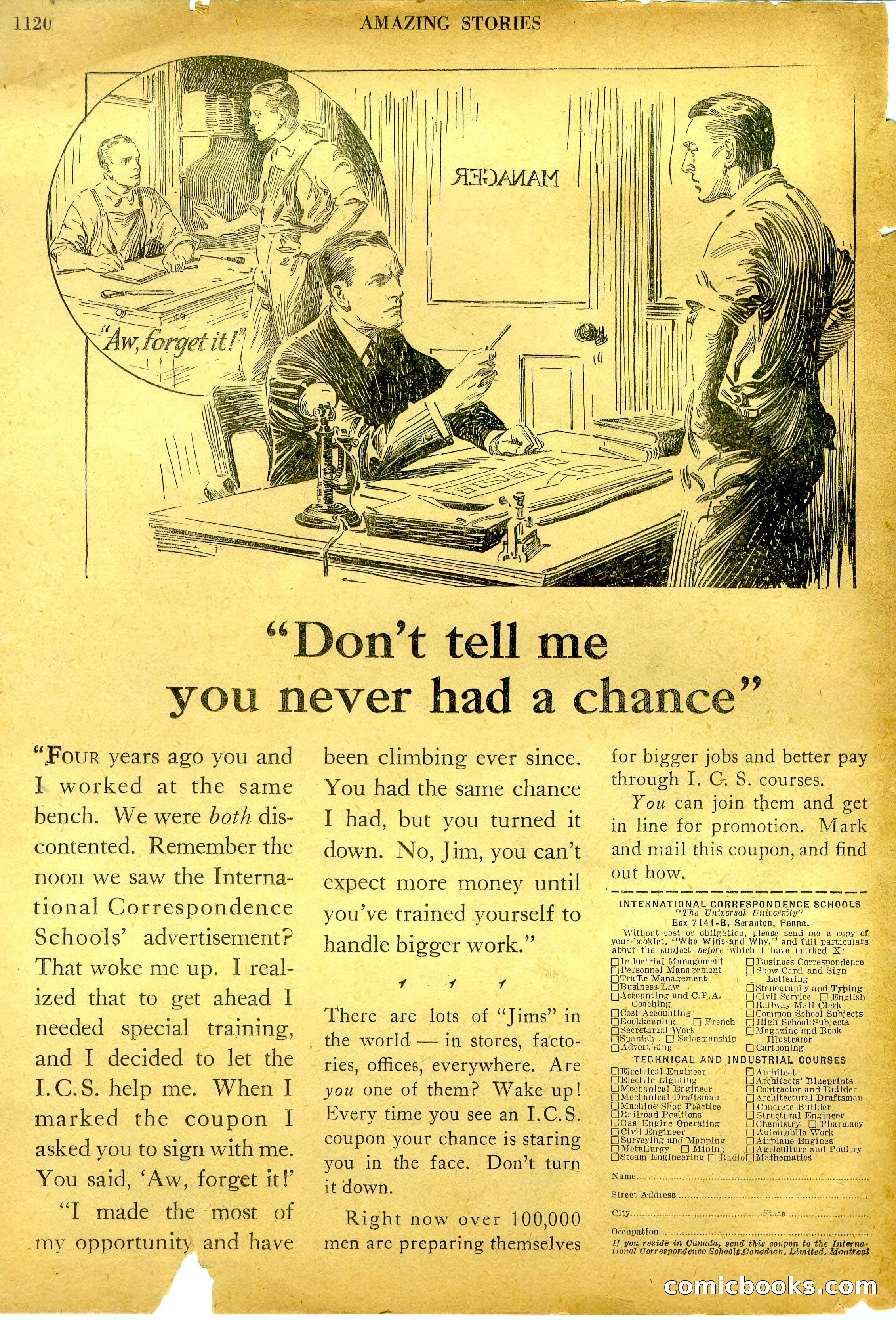 Amazing Stories, Vol. 2 No. 11 — page 101 of 103