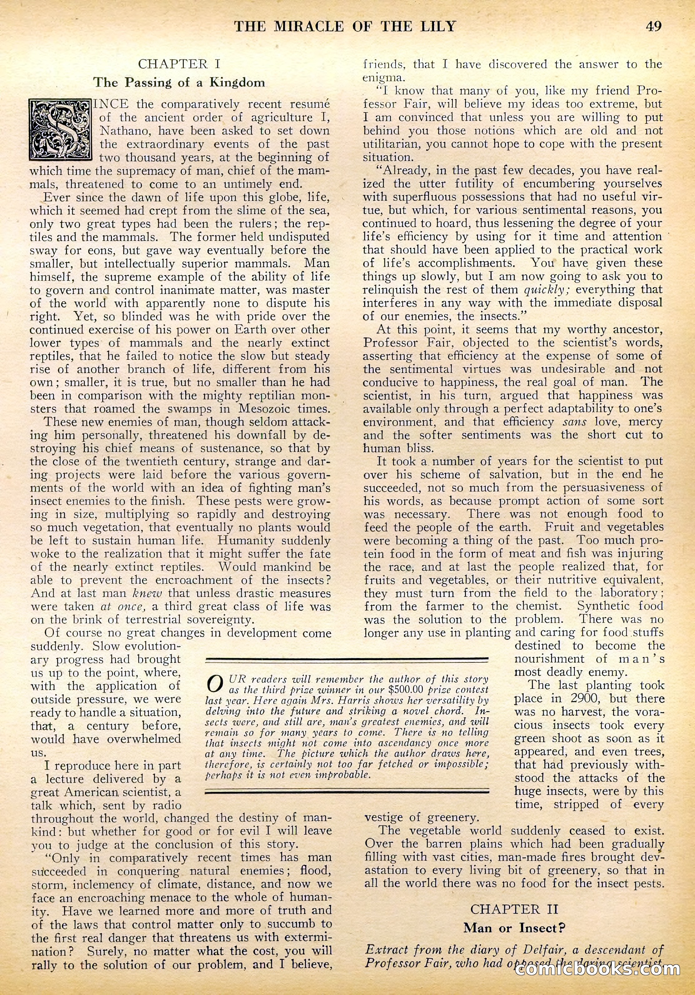 Amazing Stories, Vol. 3, No. 1 — page 50 of 99