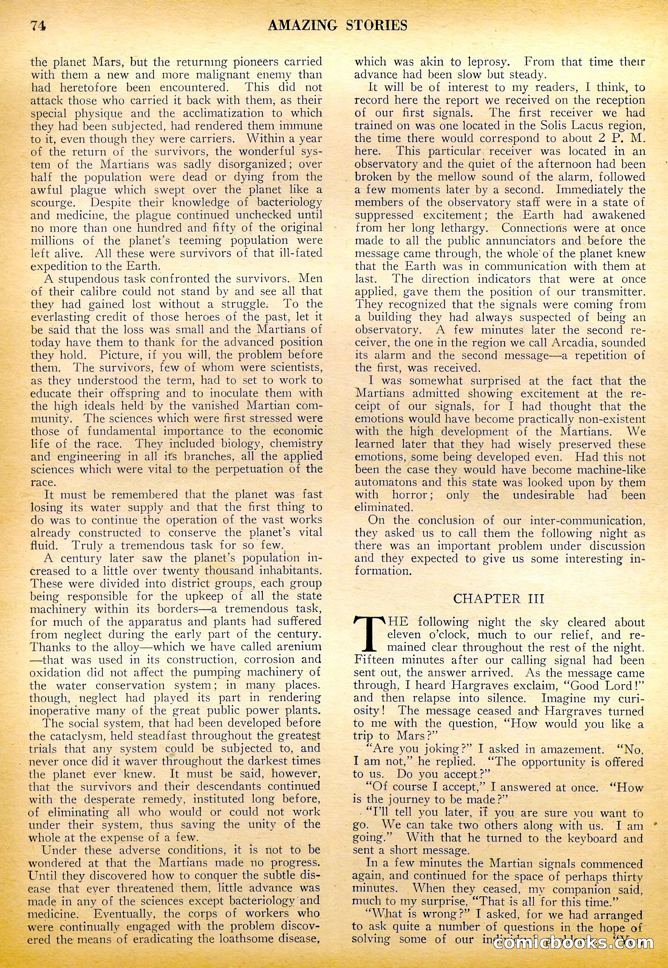 Amazing Stories, Vol. 3, No. 1 — page 75 of 99