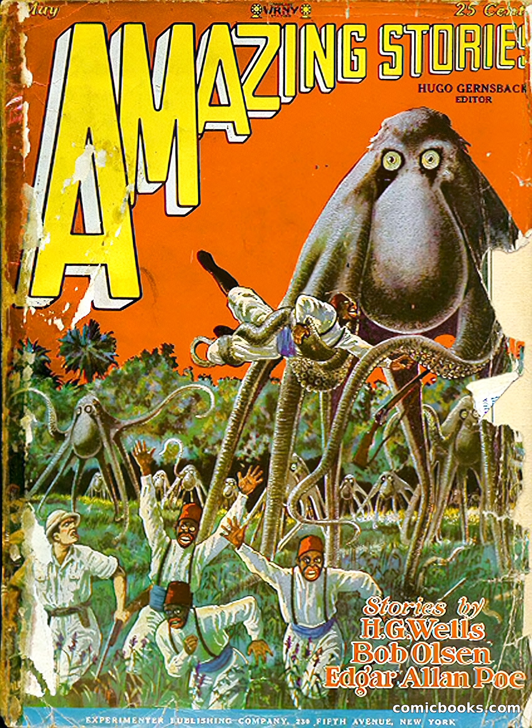 Amazing Stories, Vol. 3, No. 2