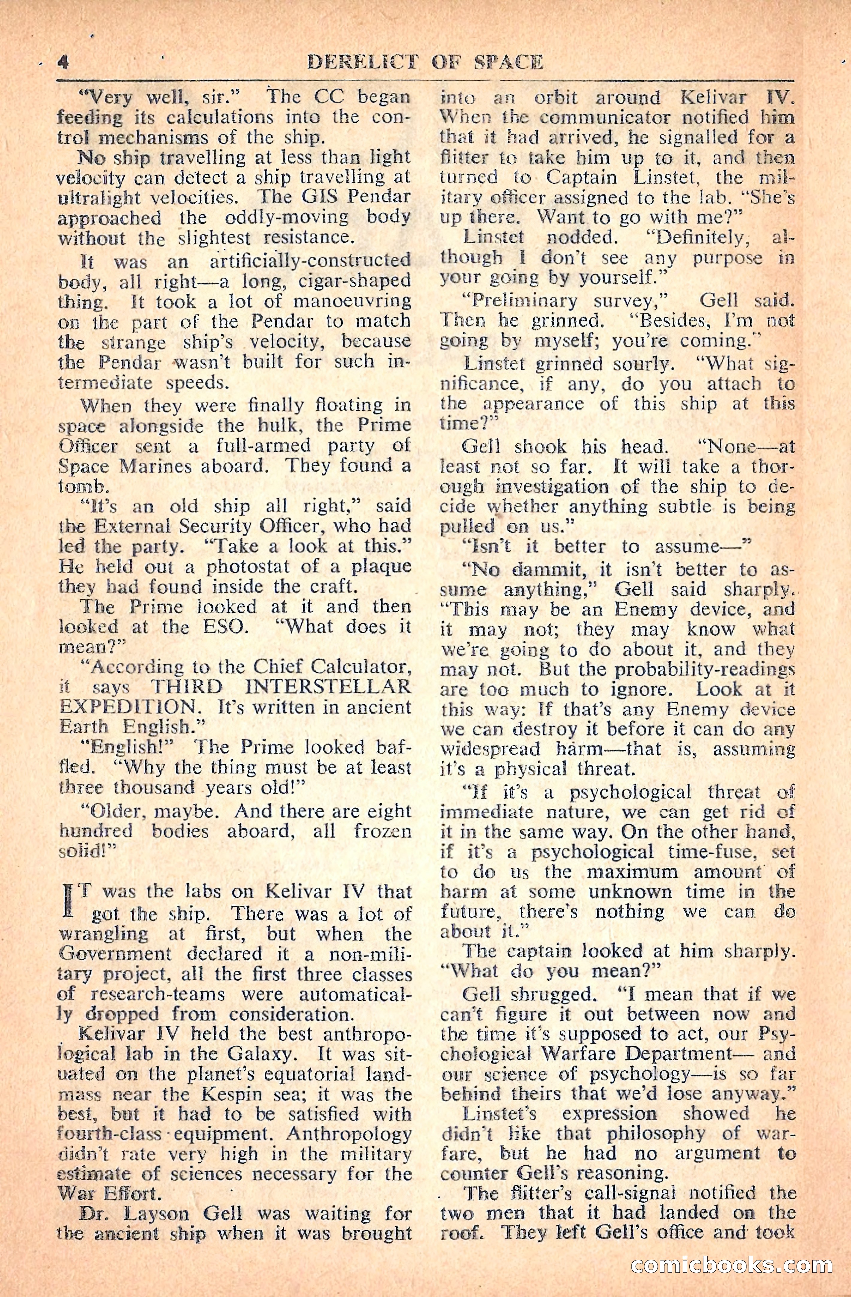 American Science Fiction Magazine #30 — page 4 of 36