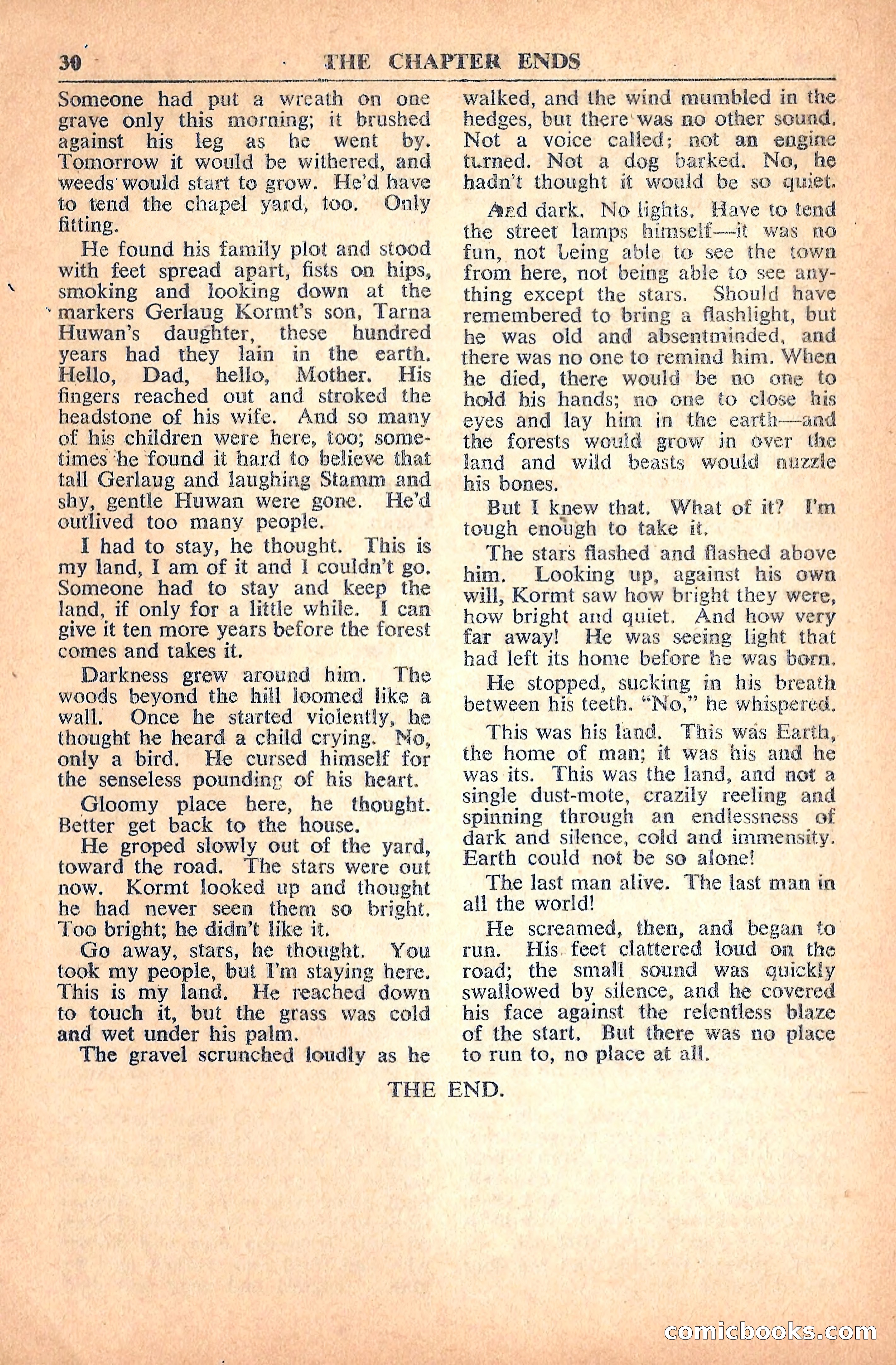 American Science Fiction Magazine #30 — page 30 of 36