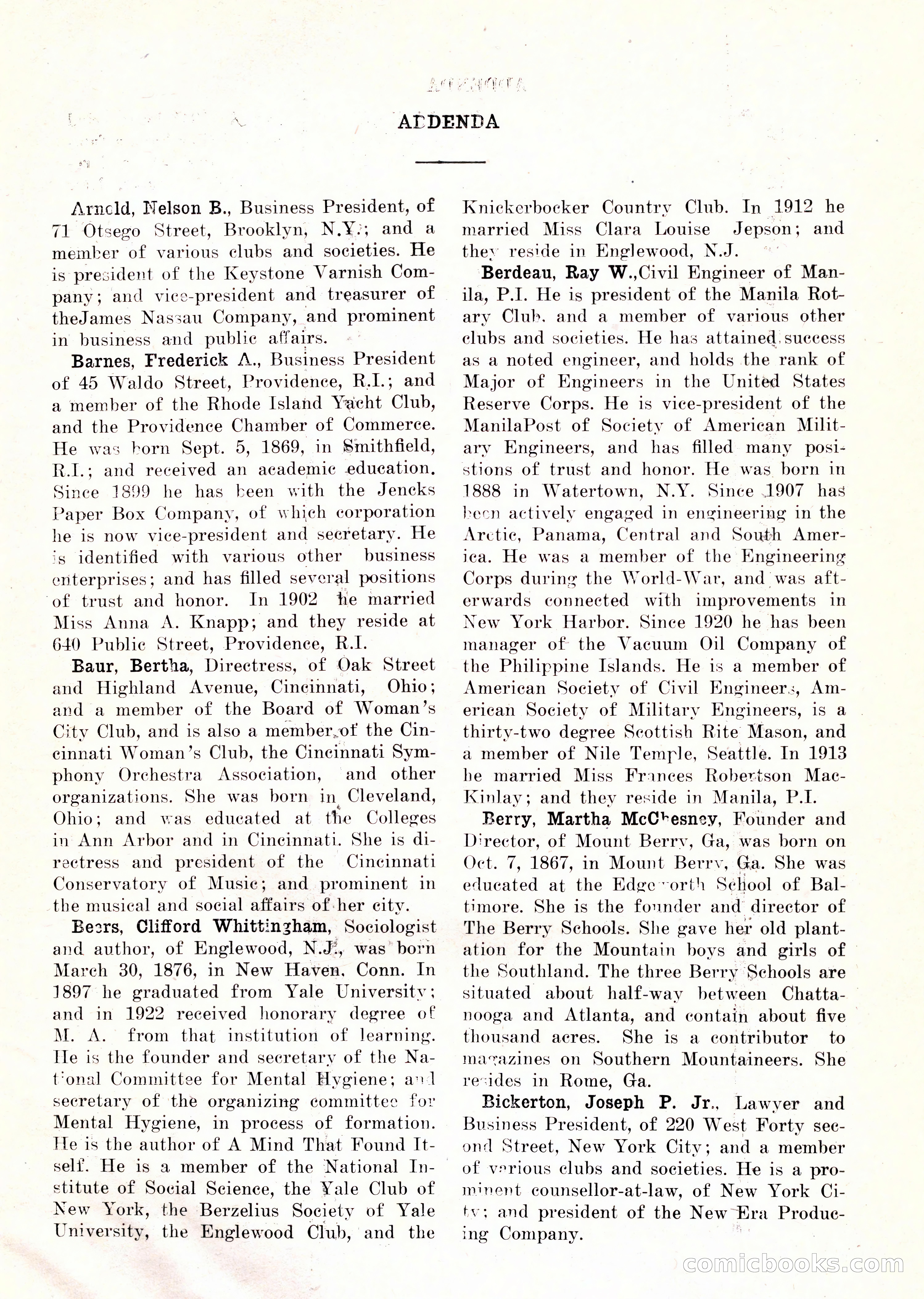The American Elite and Sociologist Blue Book — page 9 of 396