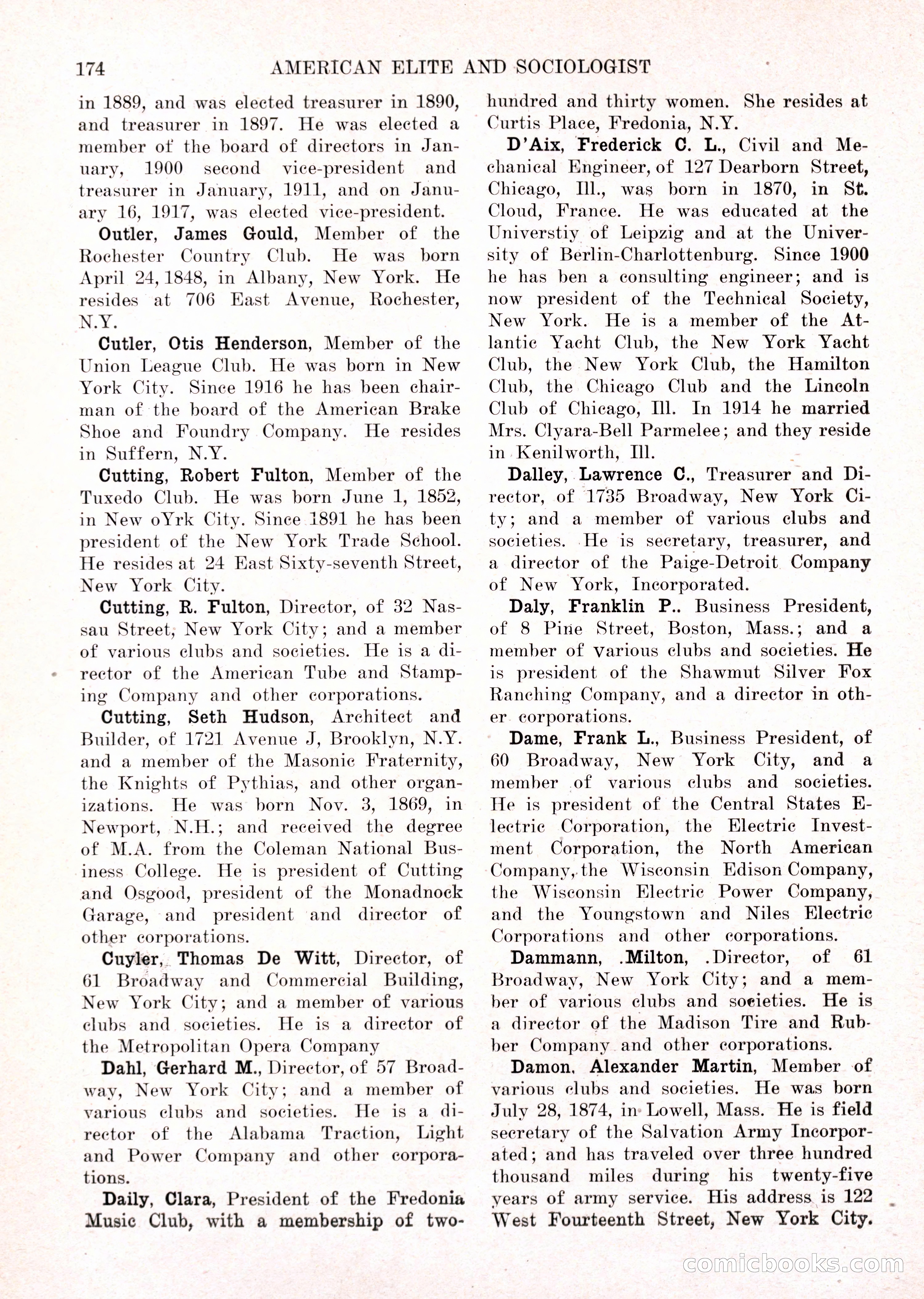 The American Elite and Sociologist Blue Book — page 158 of 396