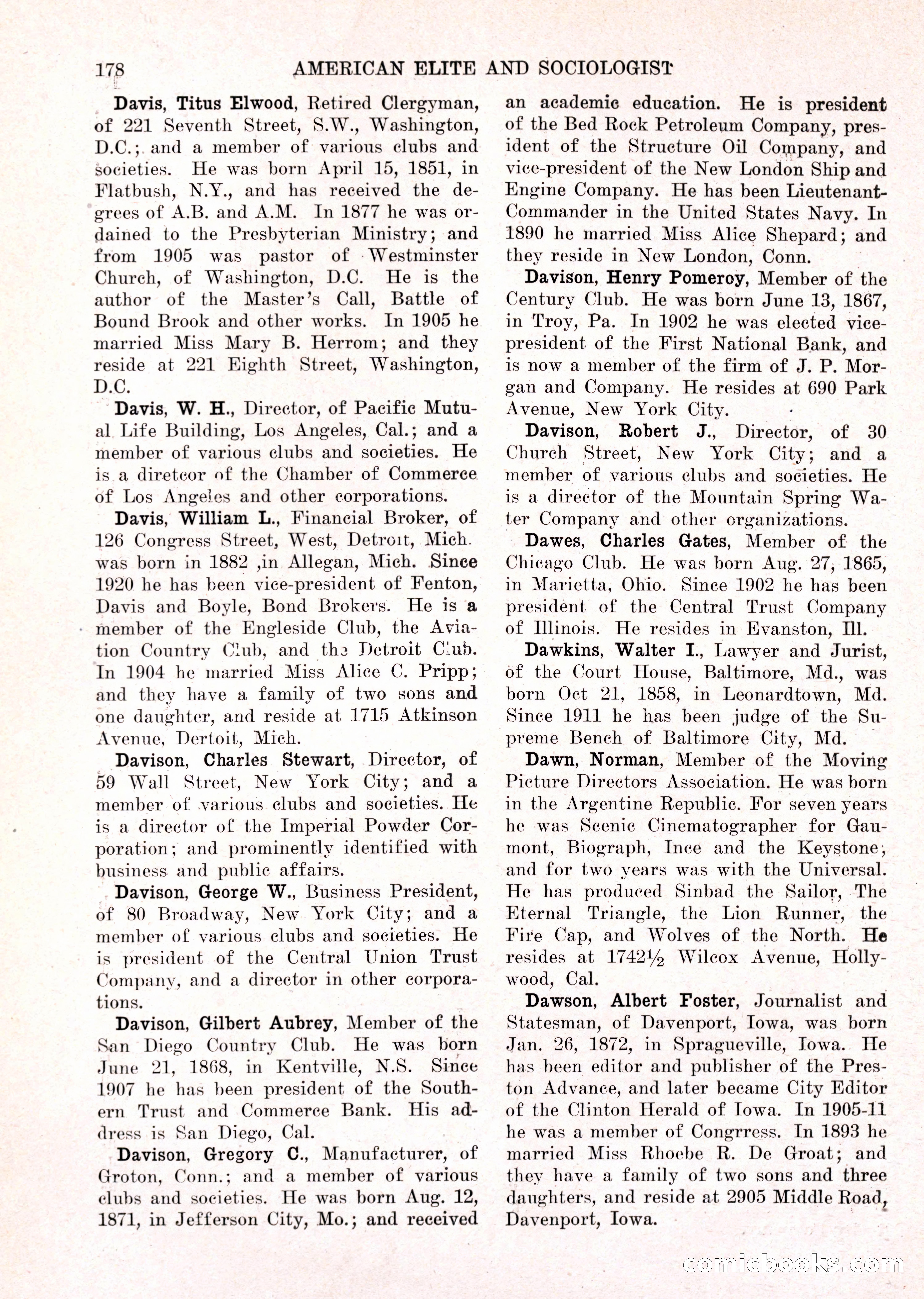 The American Elite and Sociologist Blue Book — page 162 of 396