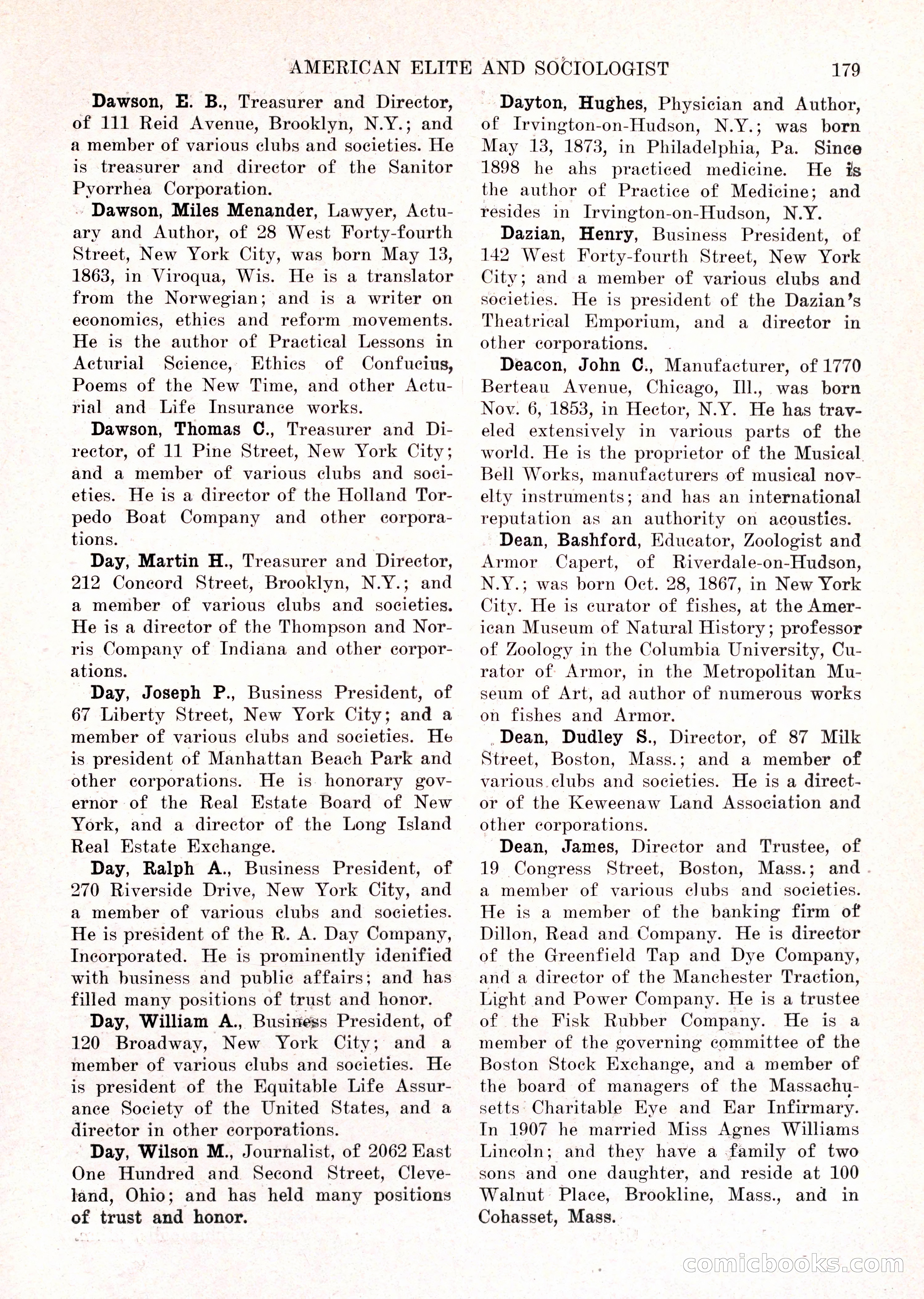 The American Elite and Sociologist Blue Book — page 163 of 396