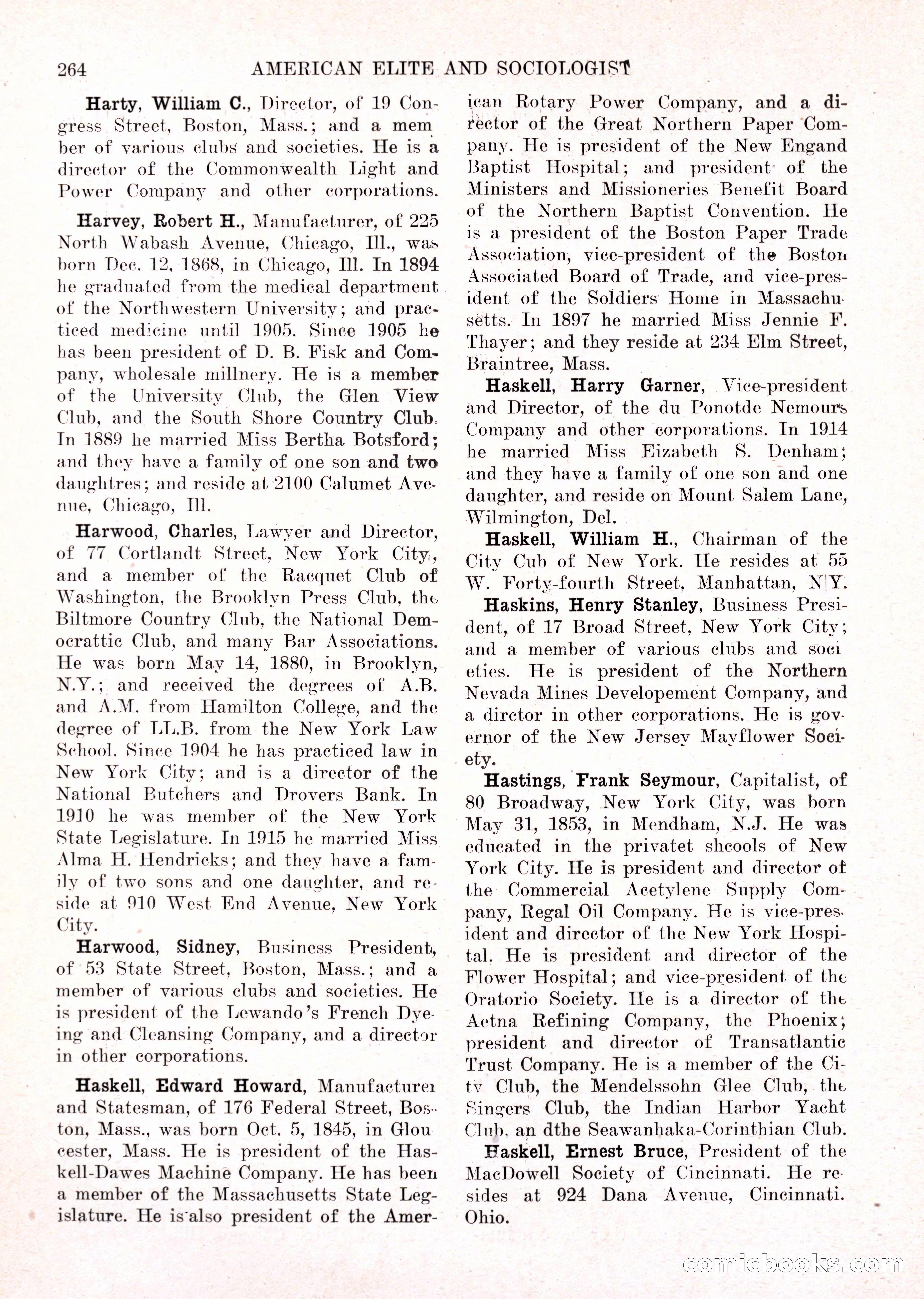 The American Elite and Sociologist Blue Book — page 248 of 396