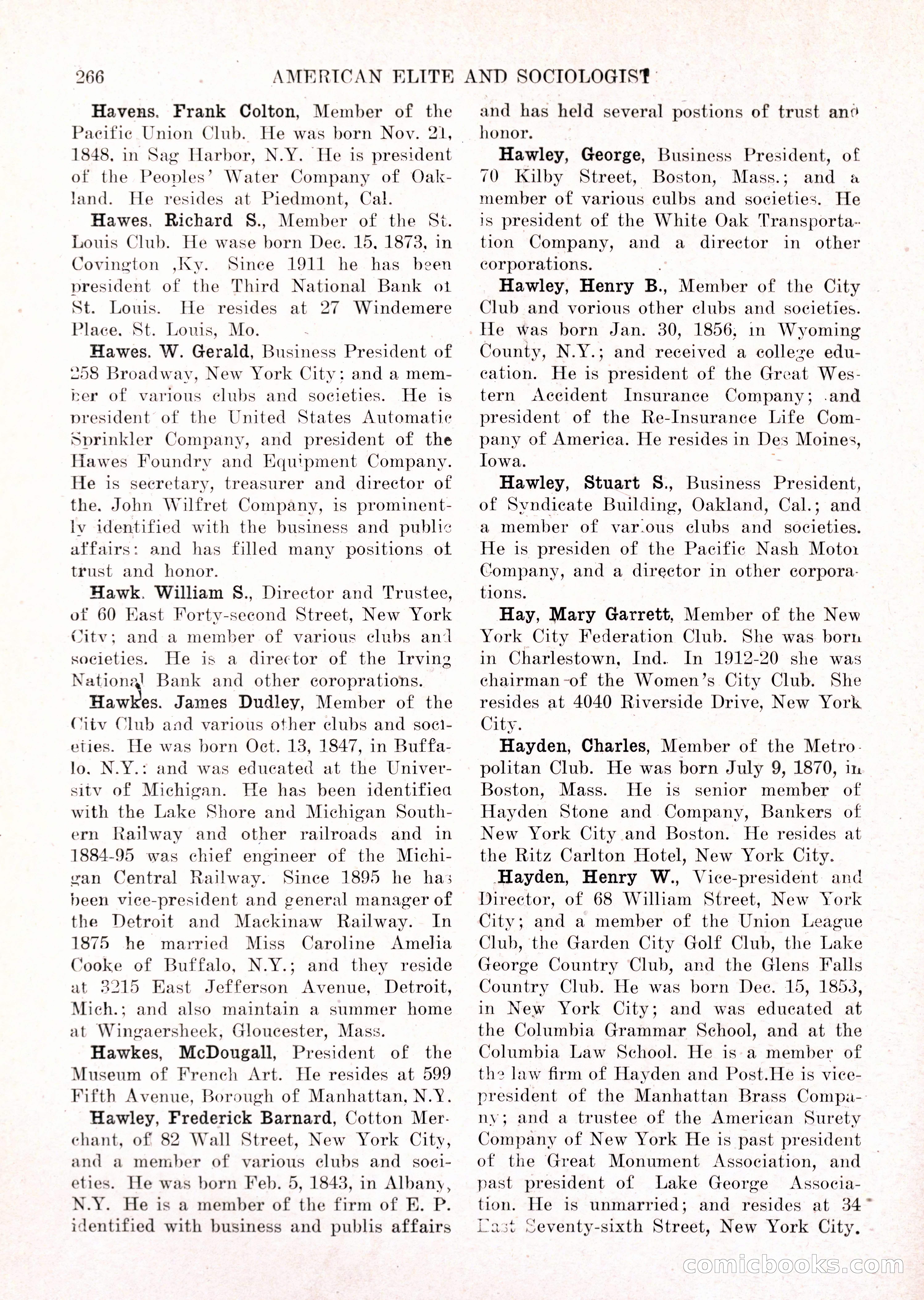 The American Elite and Sociologist Blue Book — page 250 of 396