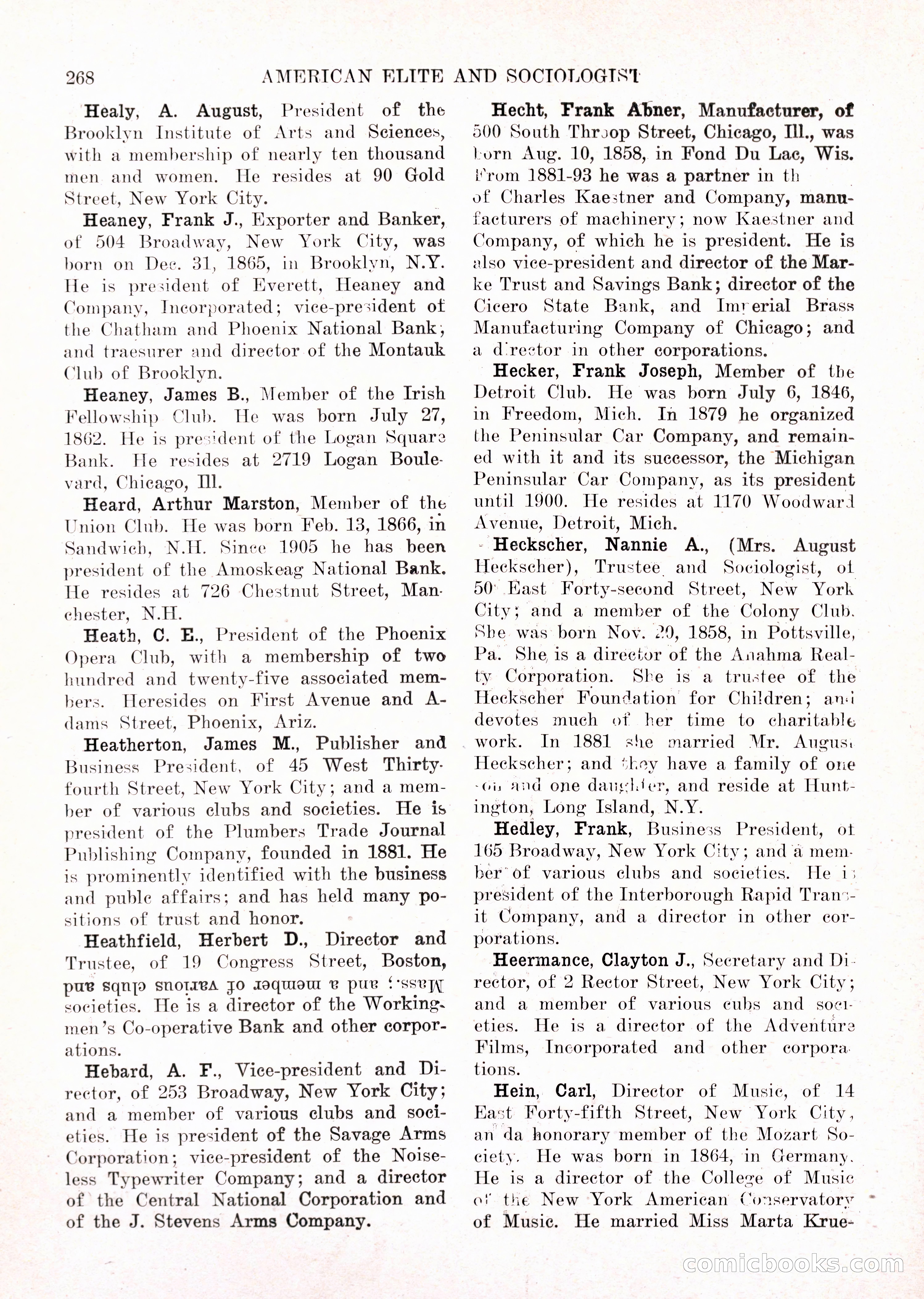 The American Elite and Sociologist Blue Book — page 252 of 396