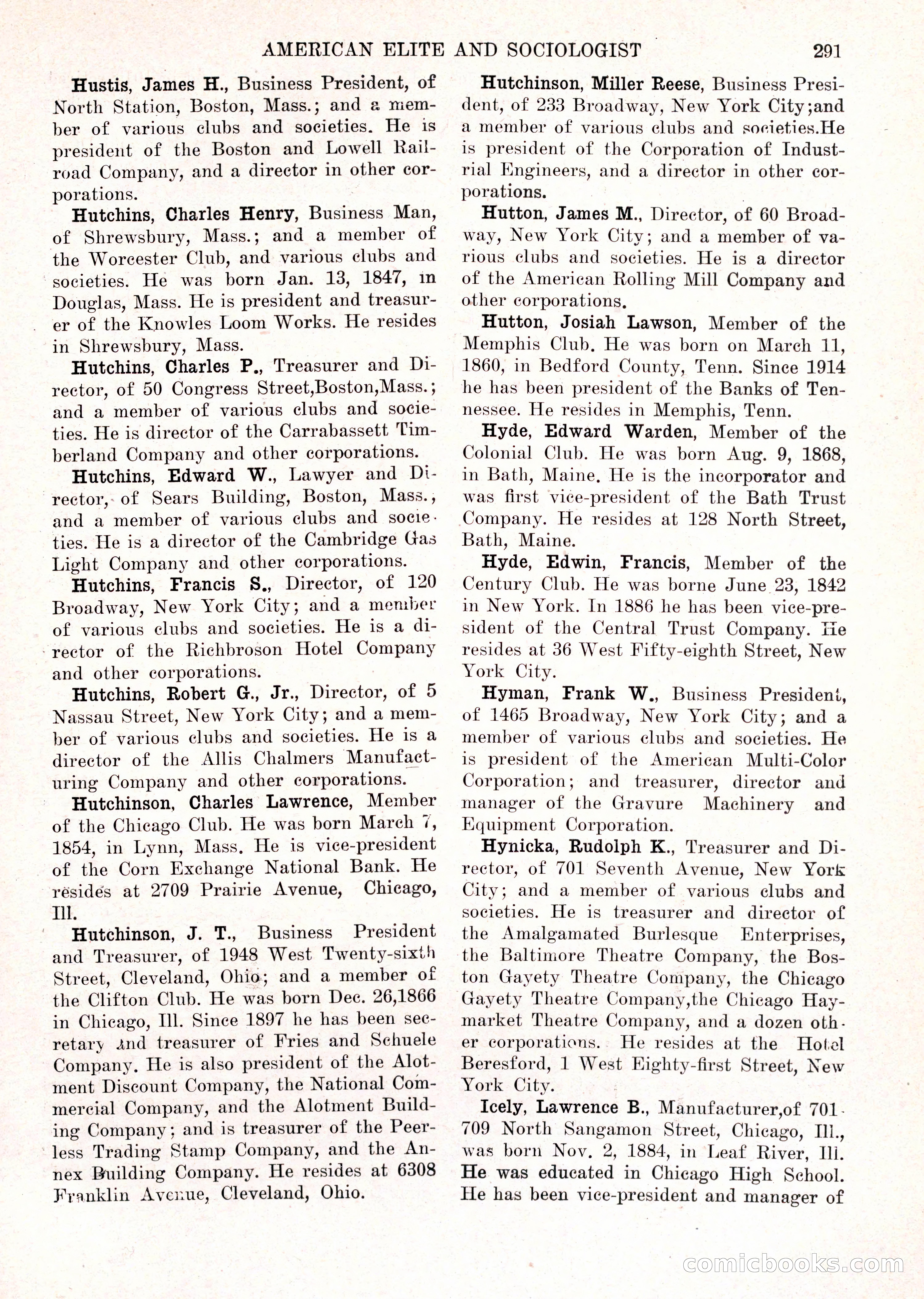 The American Elite and Sociologist Blue Book — page 275 of 396