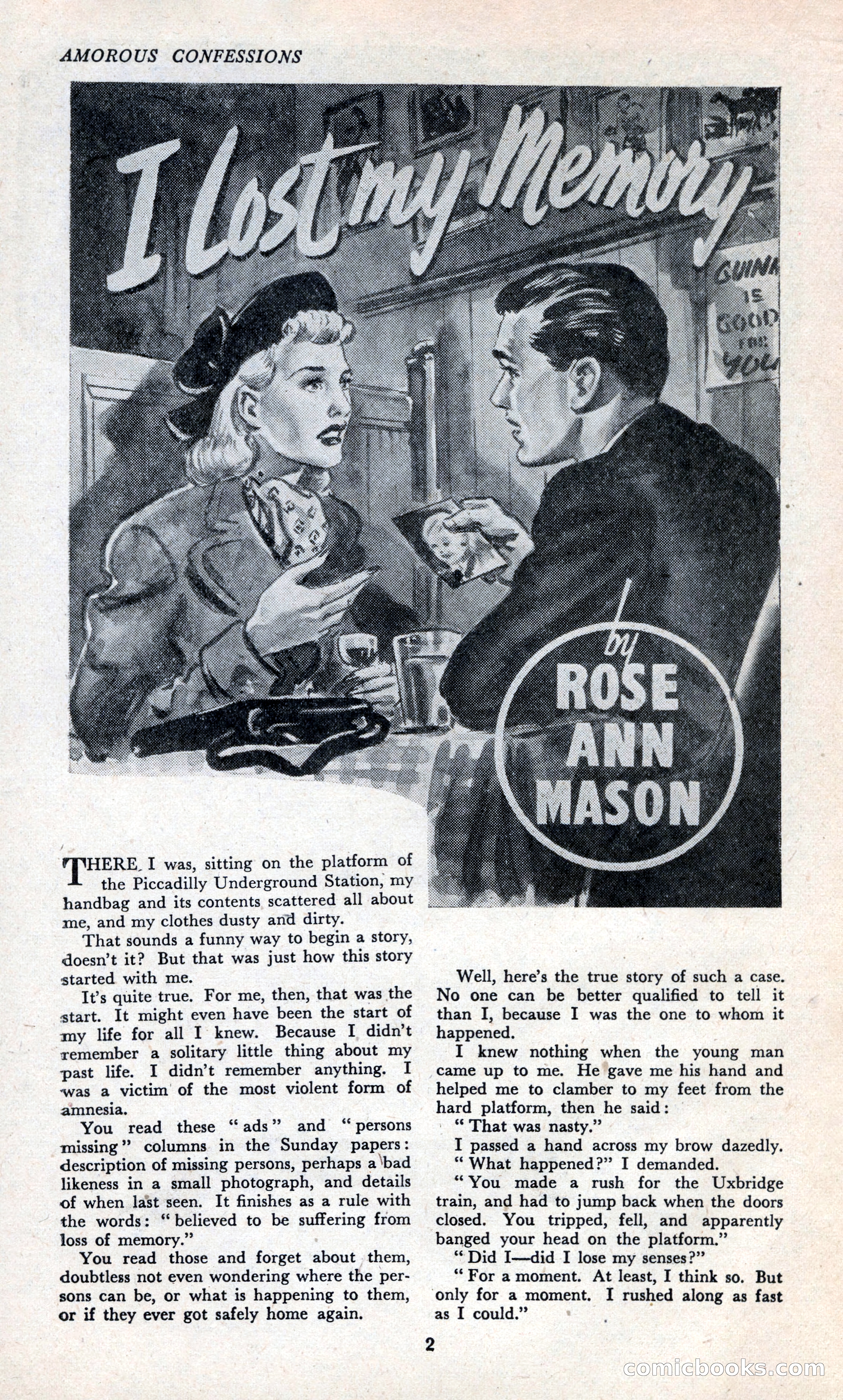 Amorous Confessions Cover — page 4 of 36