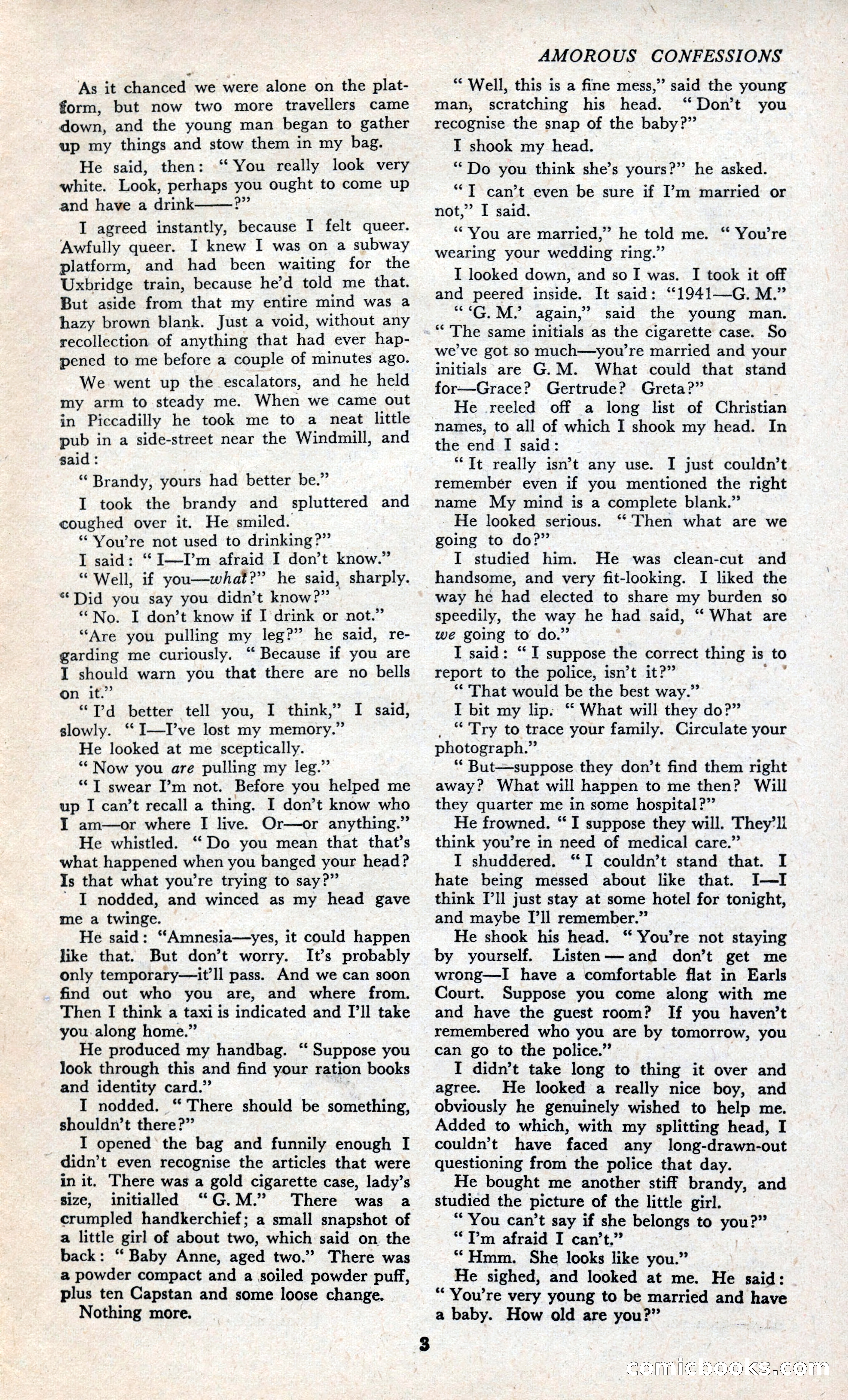 Amorous Confessions Cover — page 5 of 36