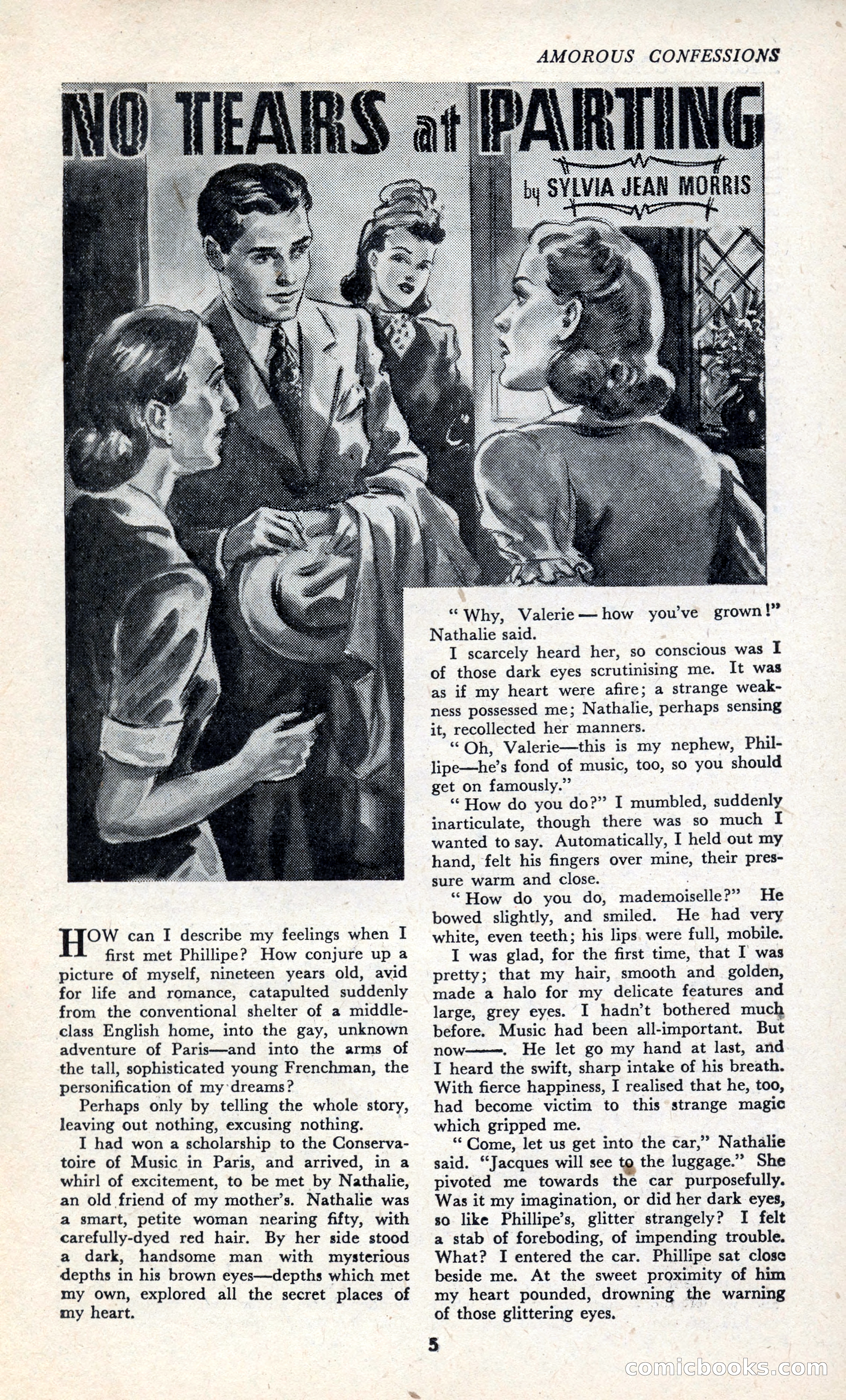 Amorous Confessions Cover — page 7 of 36