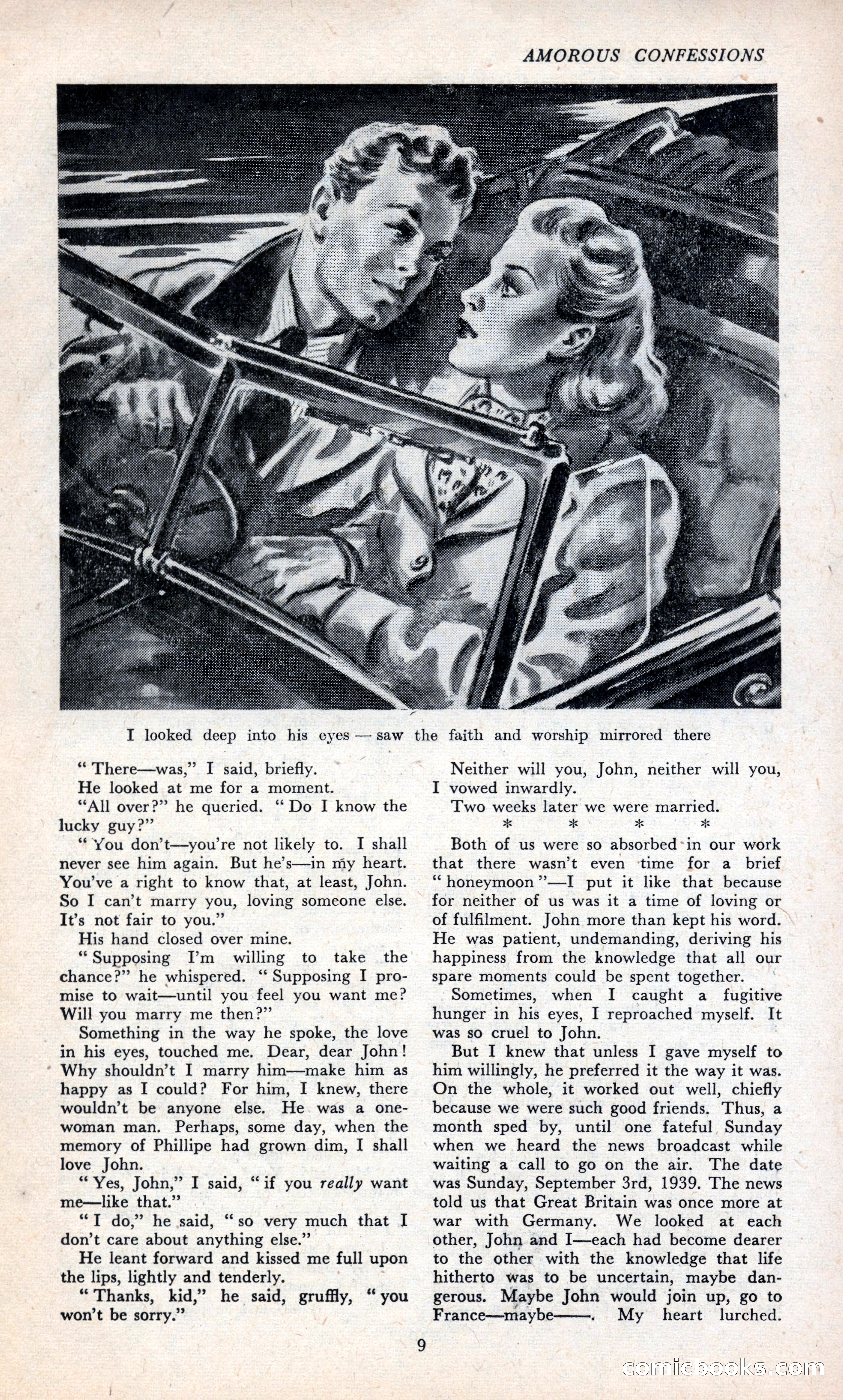 Amorous Confessions Cover — page 11 of 36