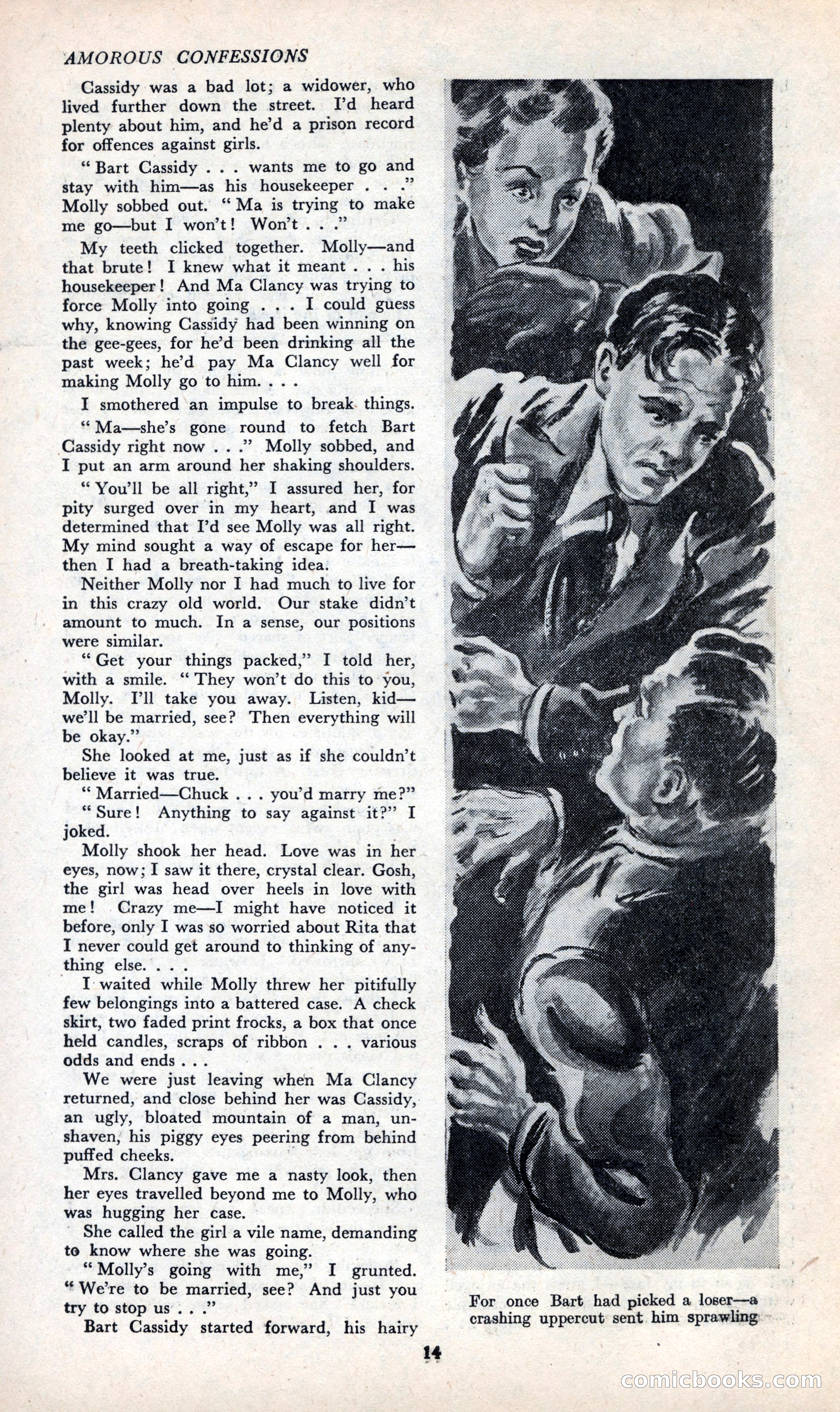 Amorous Confessions Cover — page 16 of 36