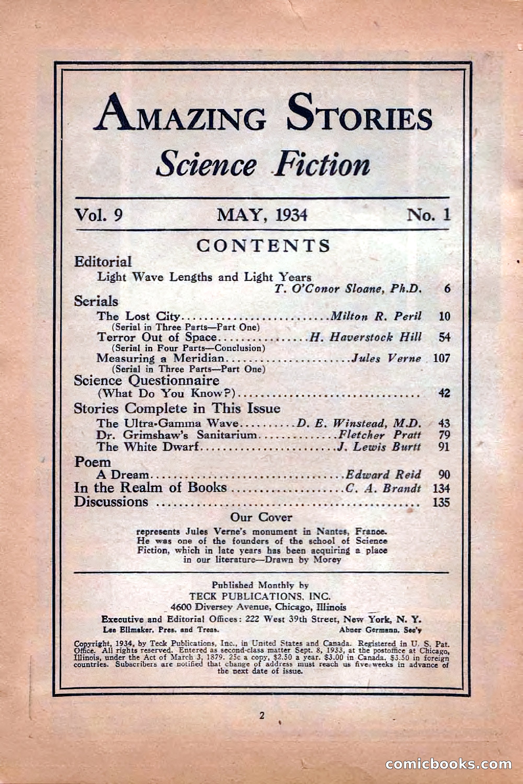 Amazing Stories, May 1934 — page 4 of 148