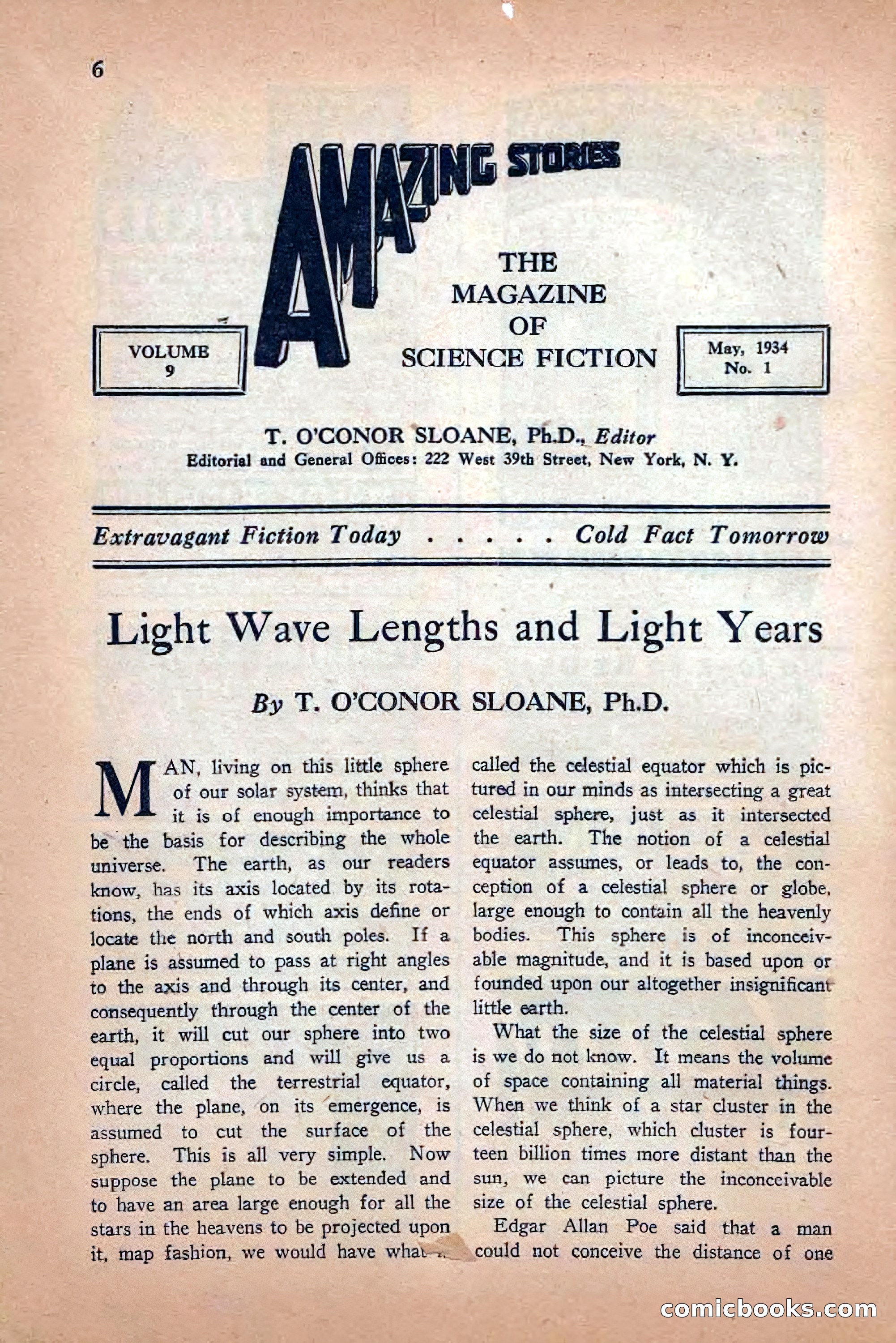Amazing Stories, May 1934 — page 8 of 148
