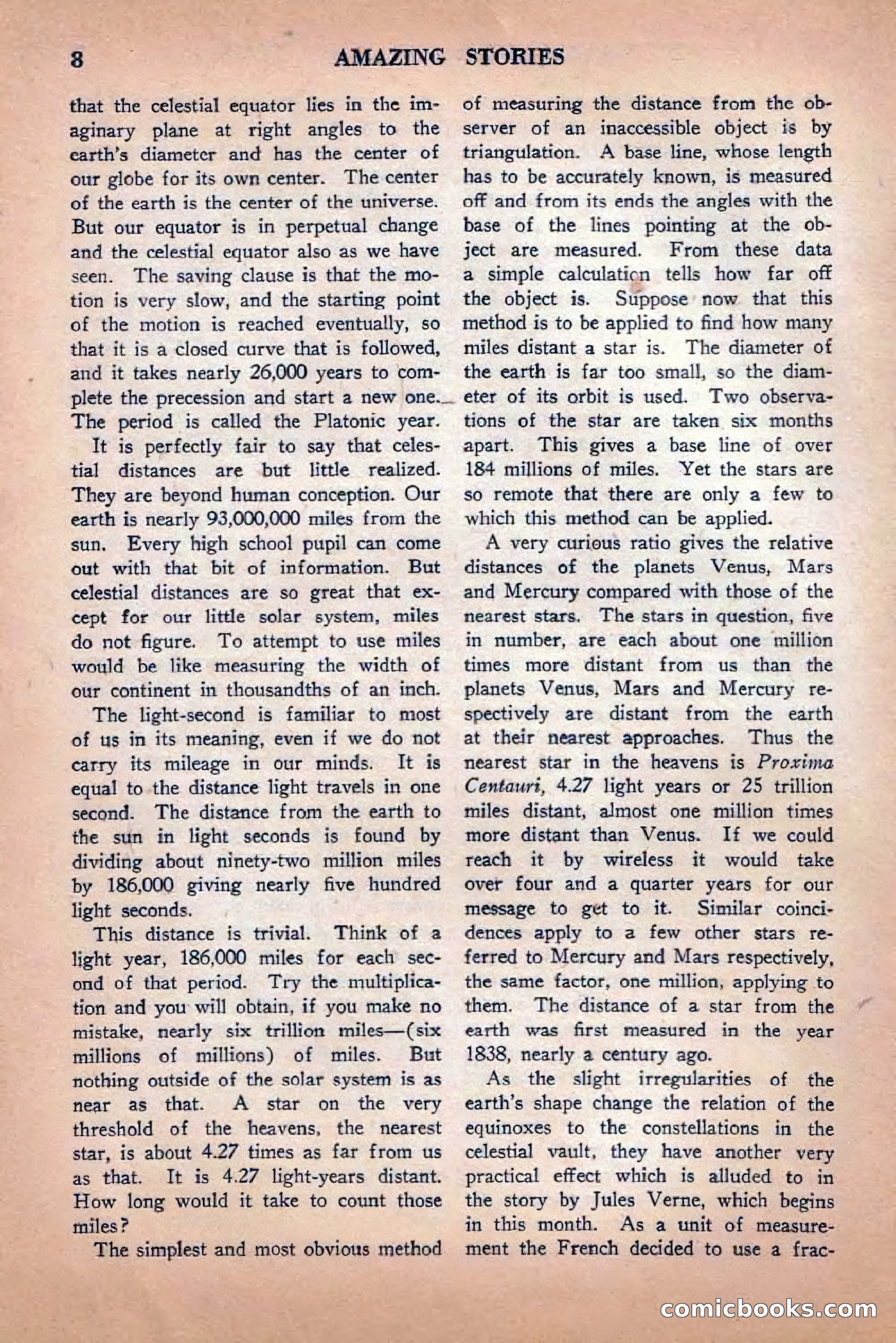 Amazing Stories, May 1934 — page 10 of 148